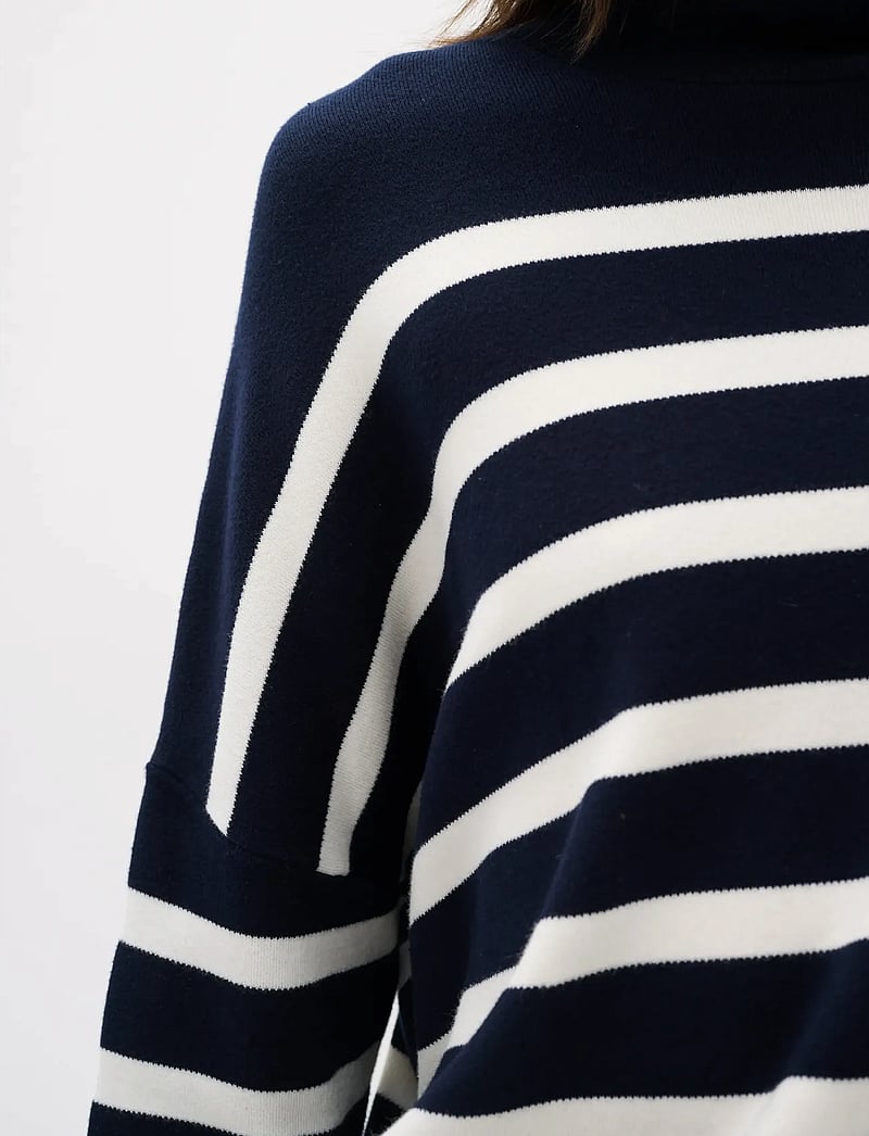 InWear - TenleyIW Turtleneck Pullover - rullekraver - blue / white - 5