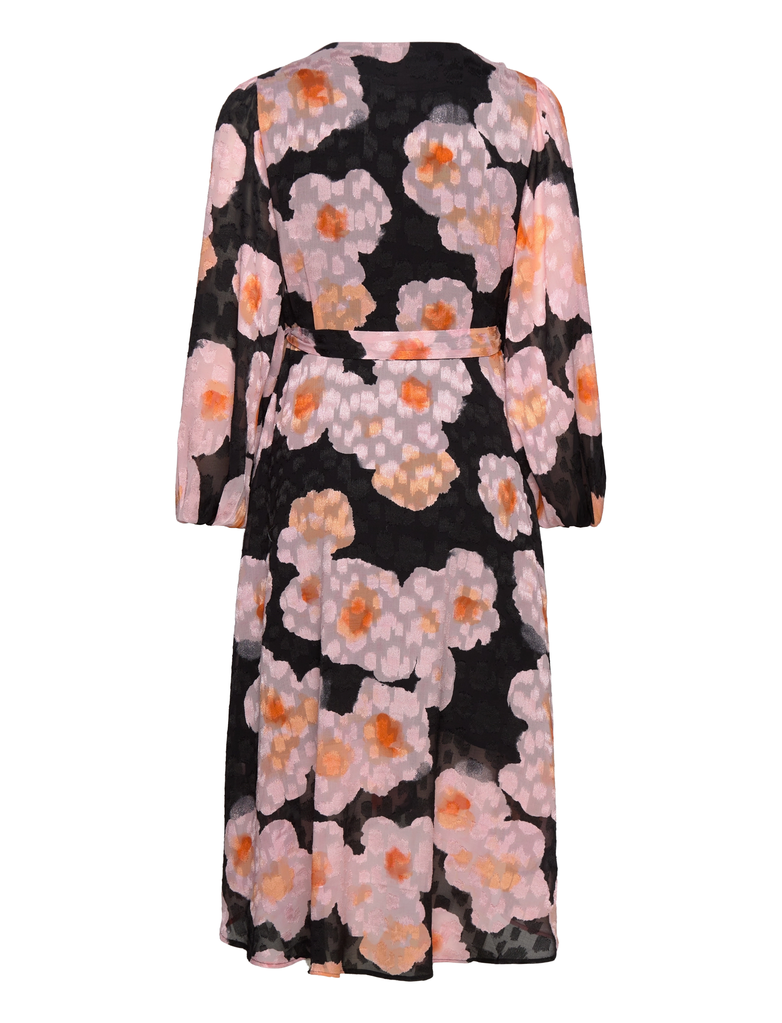 InWear - BasiraIW Wrap Dress - hõlmikkleidid - pink poetic flower - 2