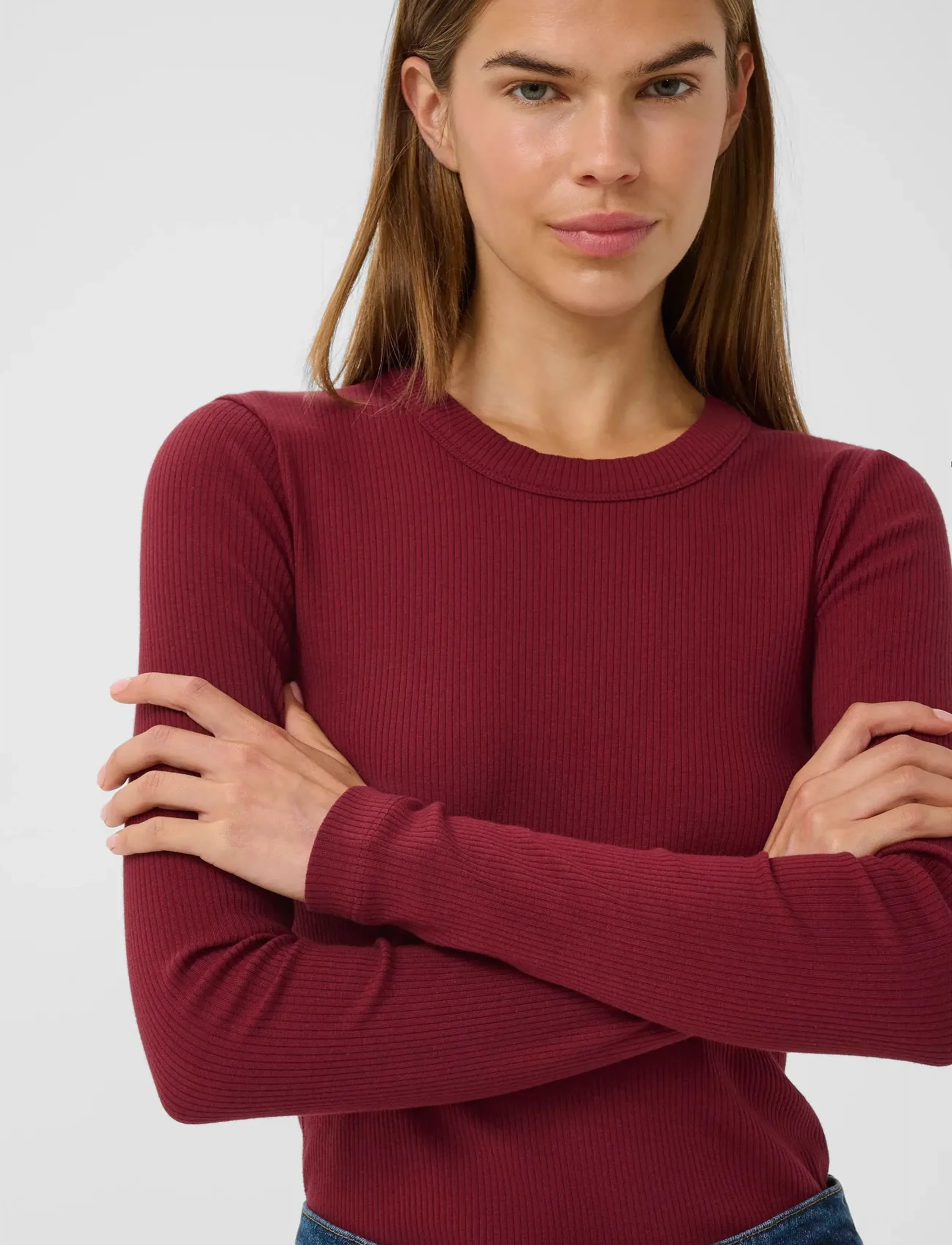 InWear - DagnaIW T-Shirt LS - cabernet - 5