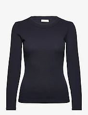 InWear - DagnaIW T-Shirt LS - long-sleeved tops - marine blue - 0