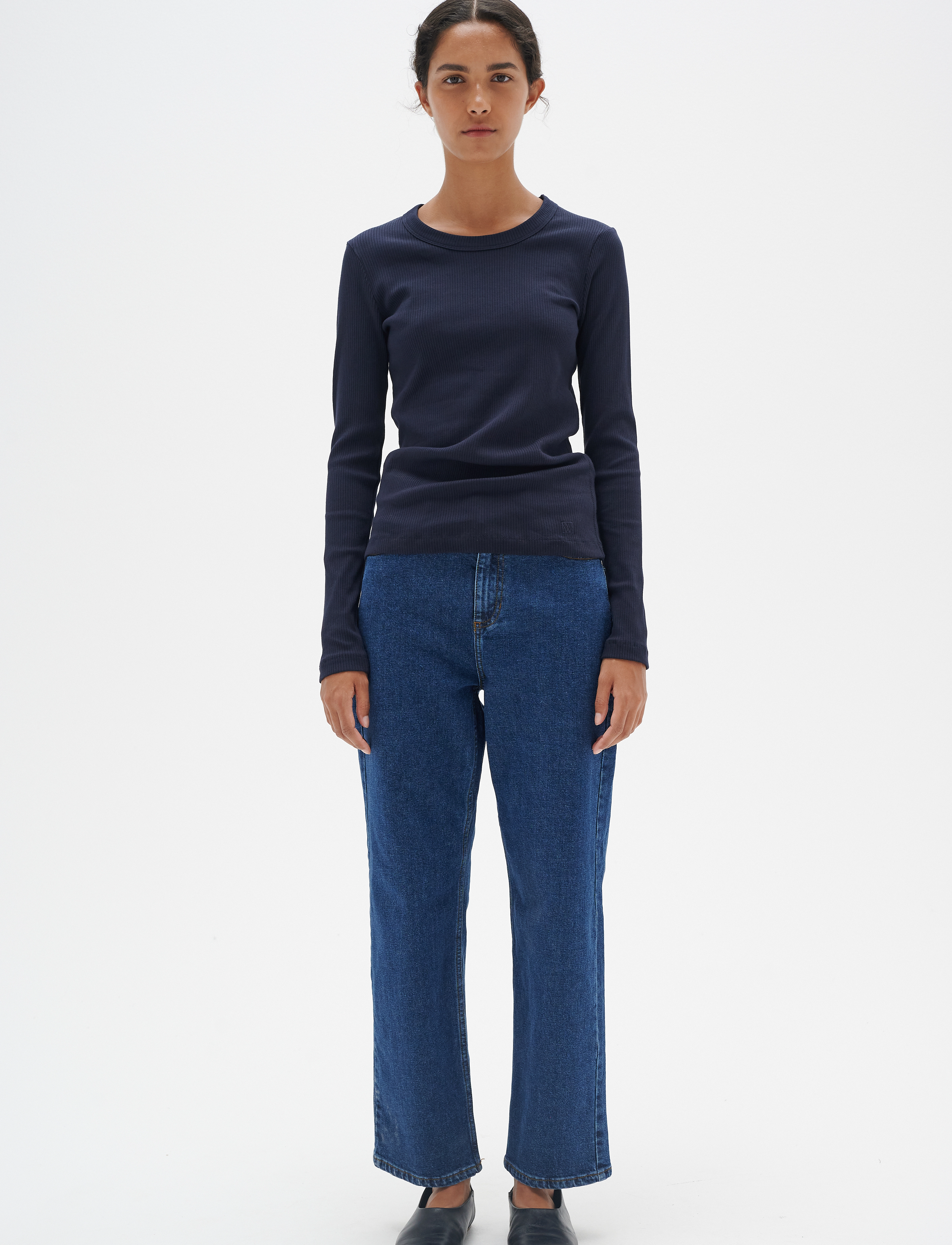 InWear - DagnaIW T-Shirt LS - marine blue - 3