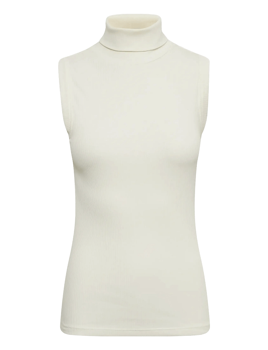 InWear - DagnaIW Rollneck Top - Ärmellose tops - pure white - 1