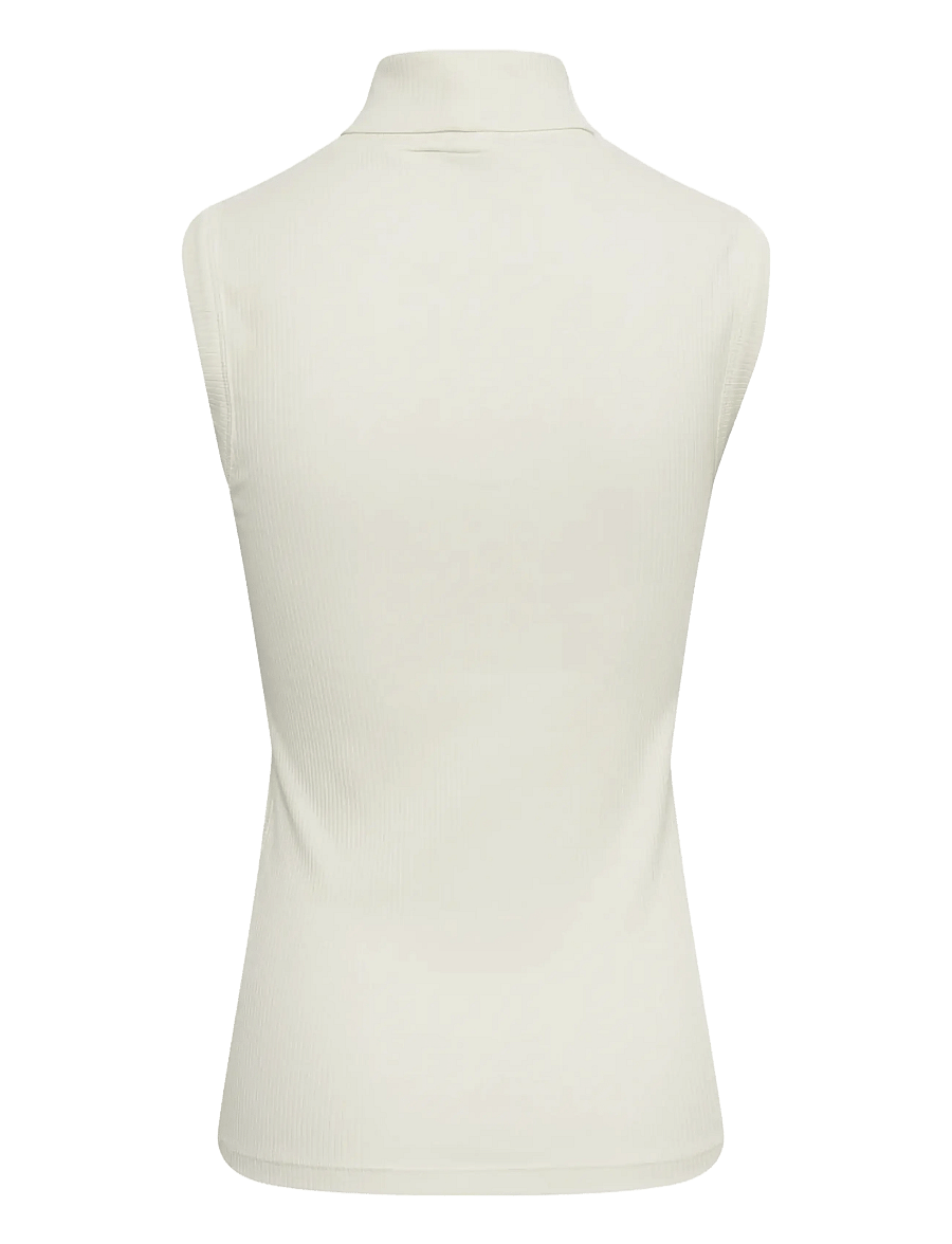 InWear - DagnaIW Rollneck Top - Ärmellose tops - pure white - 2