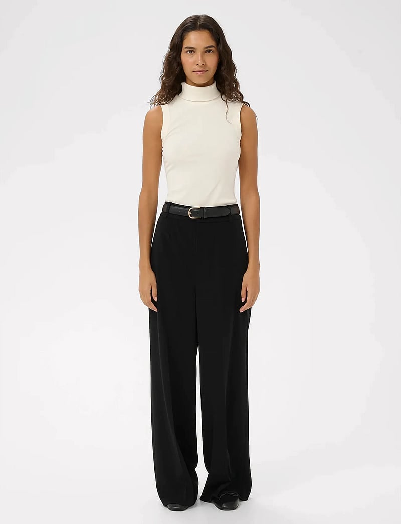 InWear - DagnaIW Rollneck Top - linnen - pure white - 5