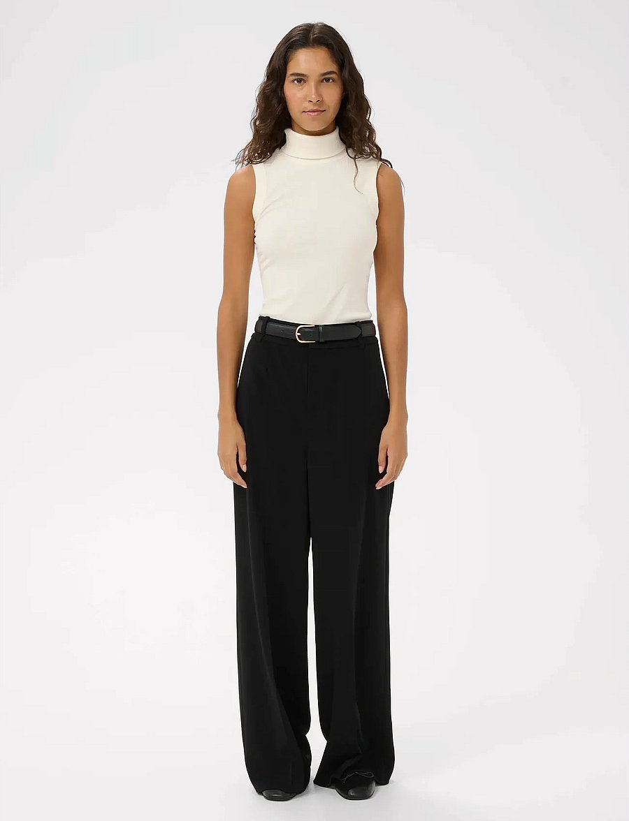InWear - DagnaIW Rollneck Top - Ärmellose tops - pure white - 5