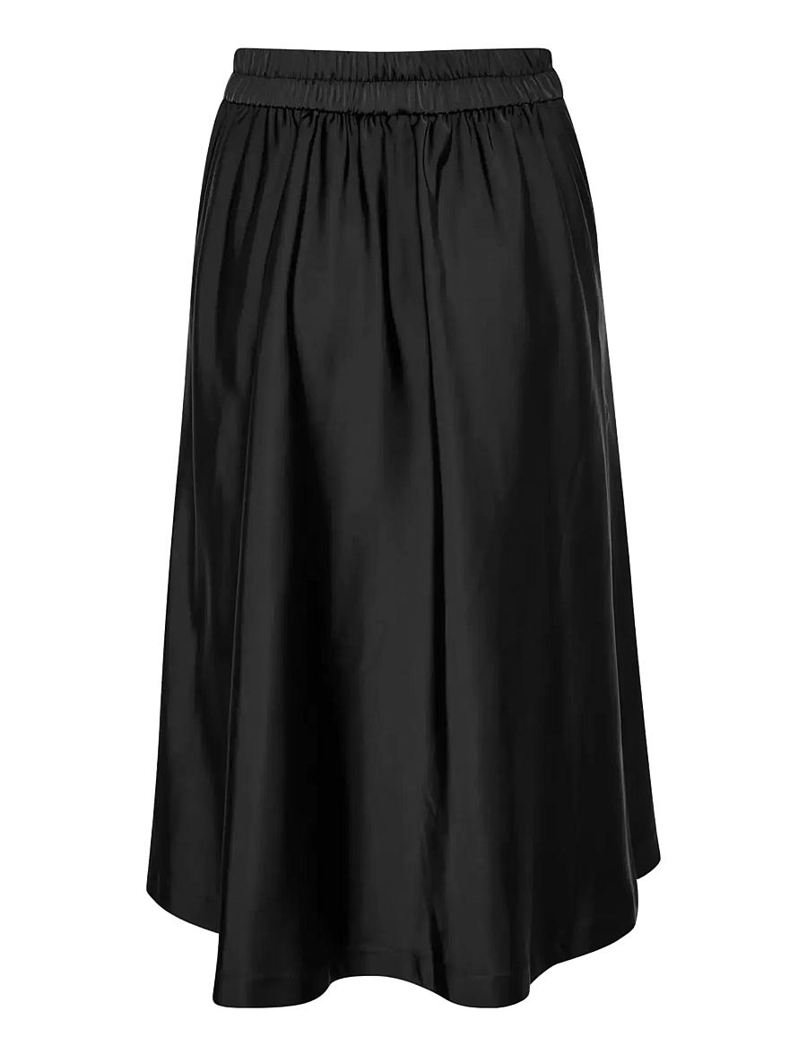 InWear - ZilkyIW Skirt - satinkjolar - black - 2