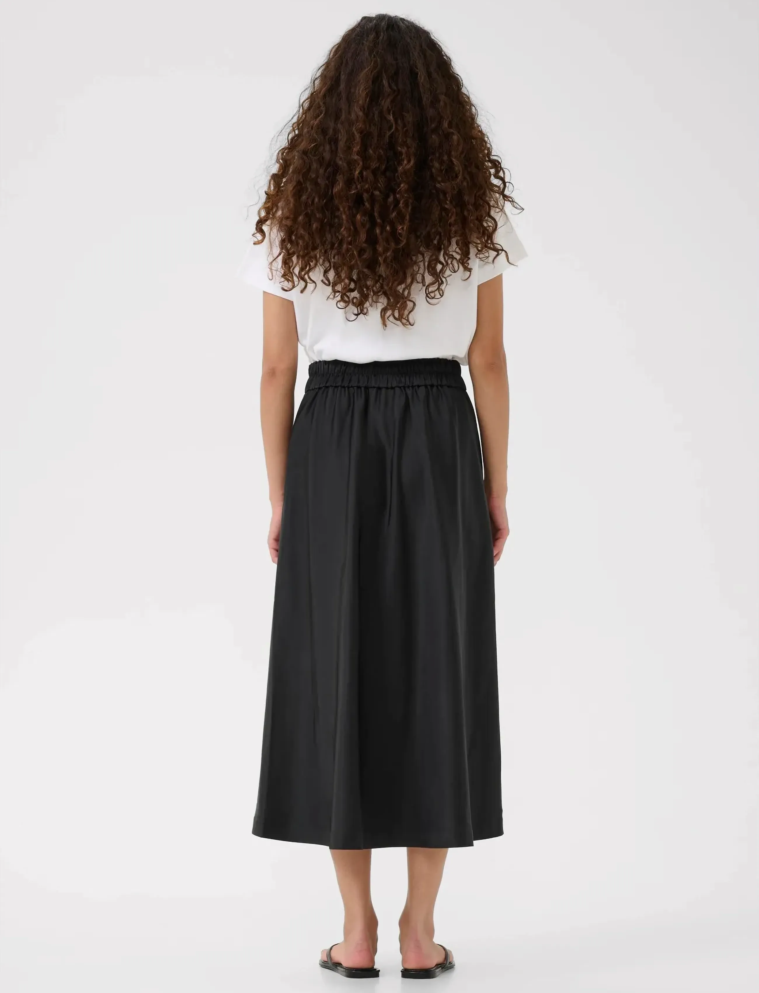 InWear - ZilkyIW Skirt - satinkjolar - black - 4