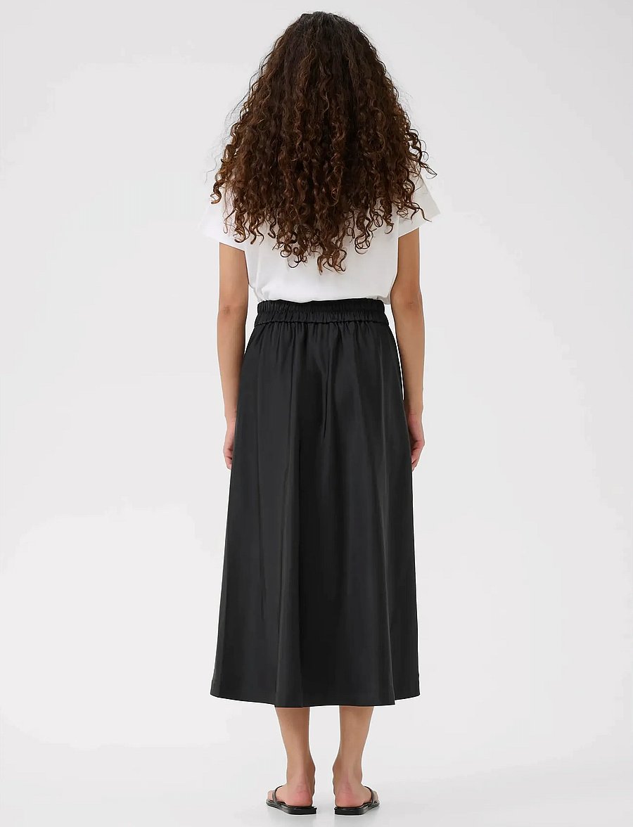 InWear - ZilkyIW Skirt - satinkjolar - black - 4