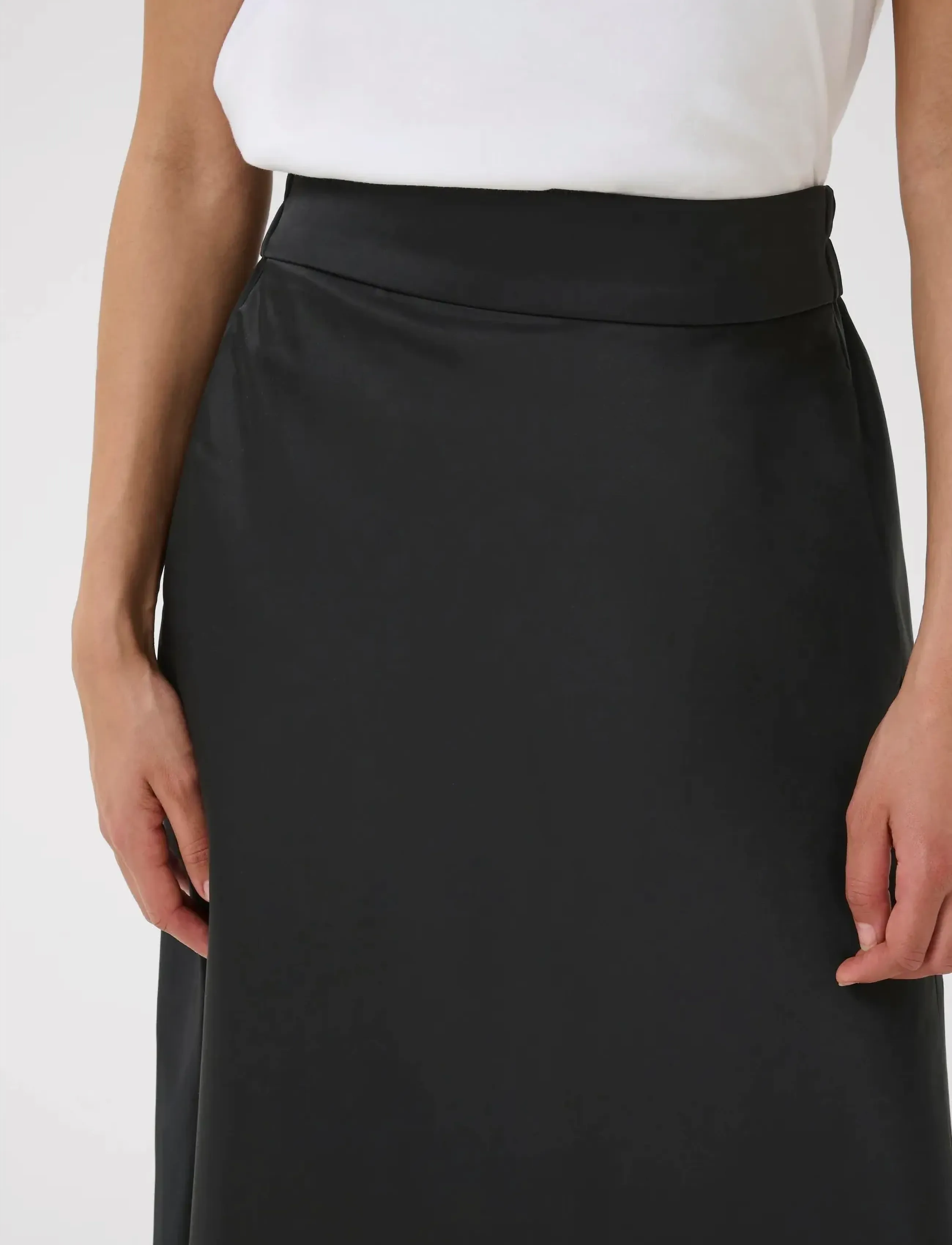 InWear - ZilkyIW Skirt - satinkjolar - black - 5