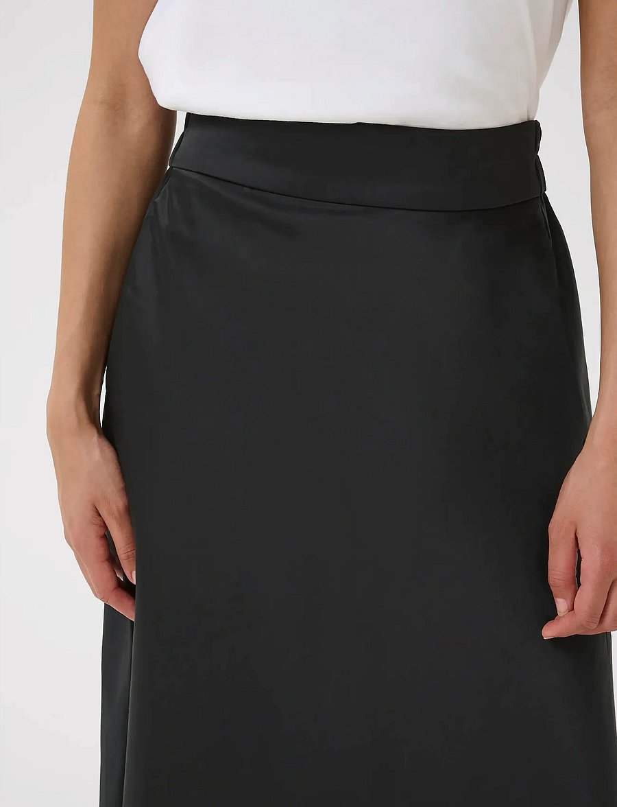 InWear - ZilkyIW Skirt - satinkjolar - black - 5