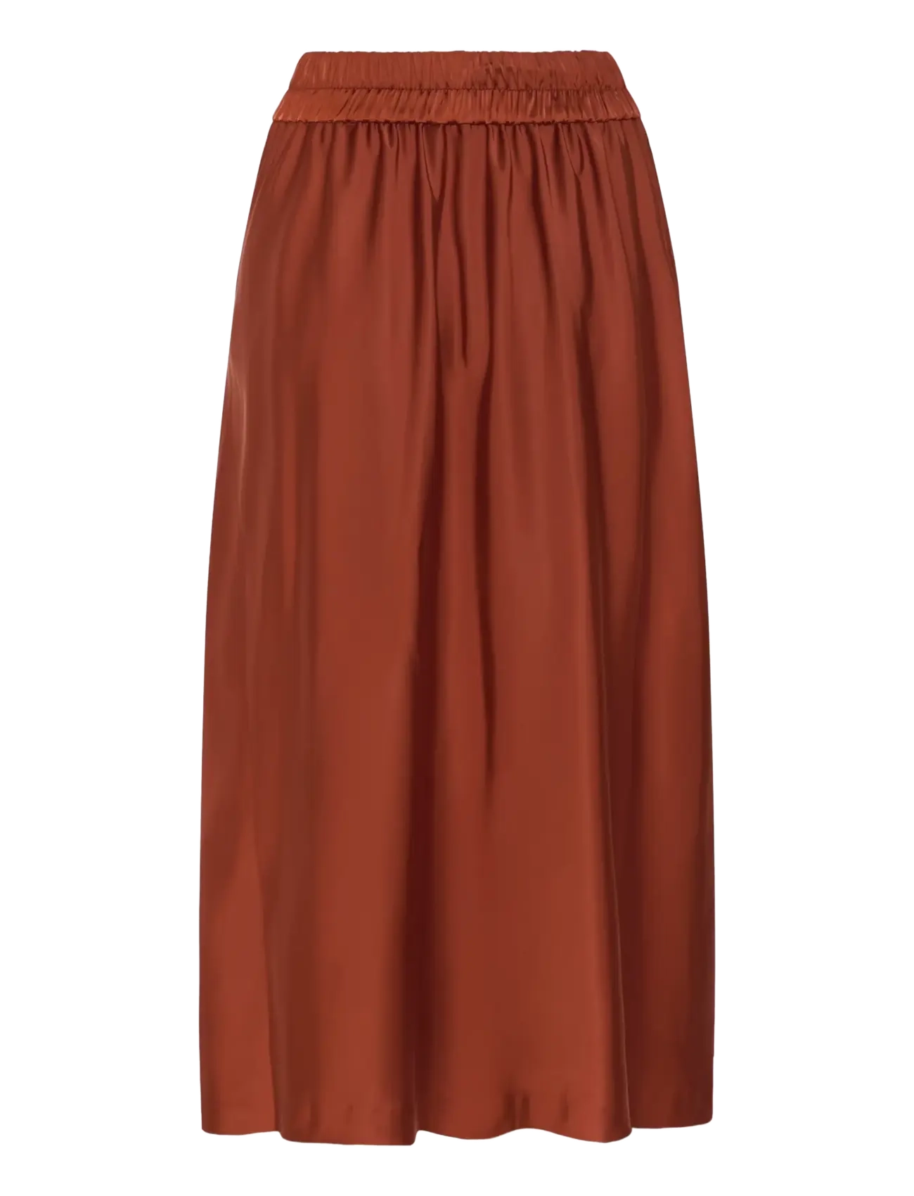 InWear - ZilkyIW Skirt - satinkjolar - brandy brown - 1