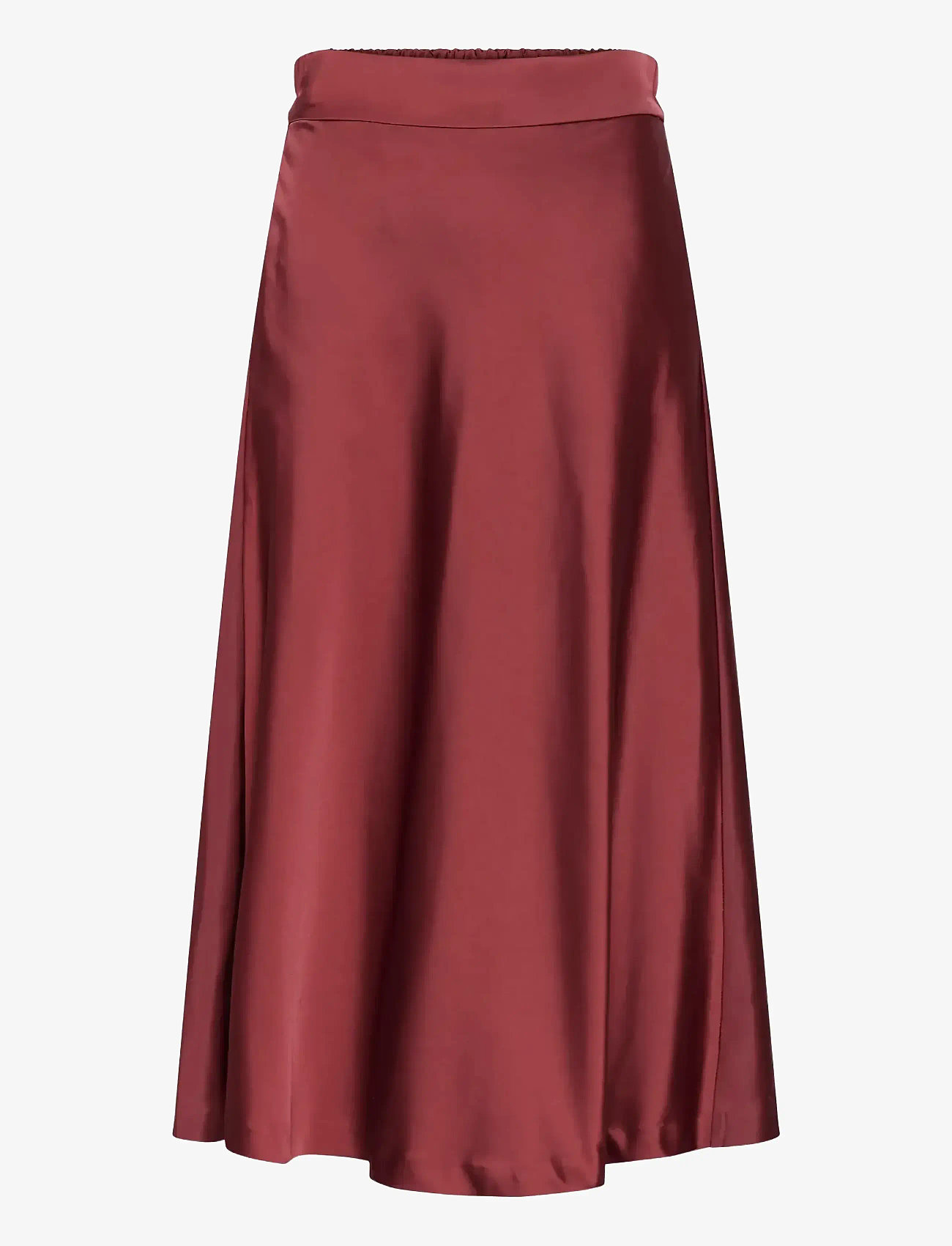 InWear - ZilkyIW Skirt - satiinist seelikud - cabernet - 1