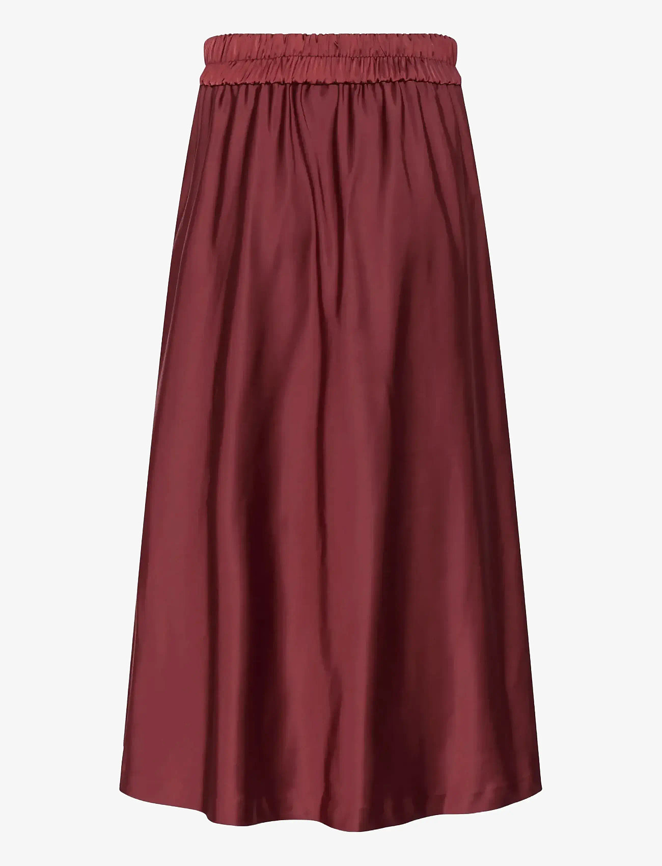 InWear - ZilkyIW Skirt - satiinist seelikud - cabernet - 2
