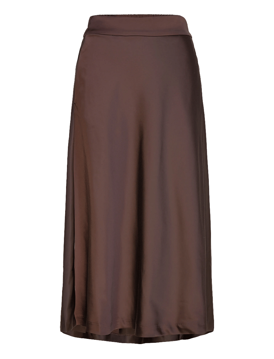 InWear - ZilkyIW Skirt - satinnederdele - coffee bean - 1