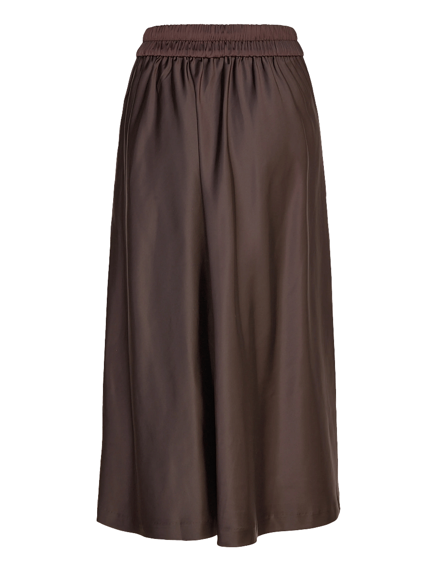 InWear - ZilkyIW Skirt - satinnederdele - coffee bean - 2