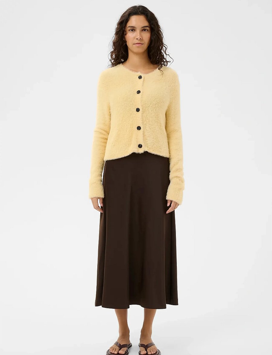 InWear - ZilkyIW Skirt - satinnederdele - coffee bean - 3