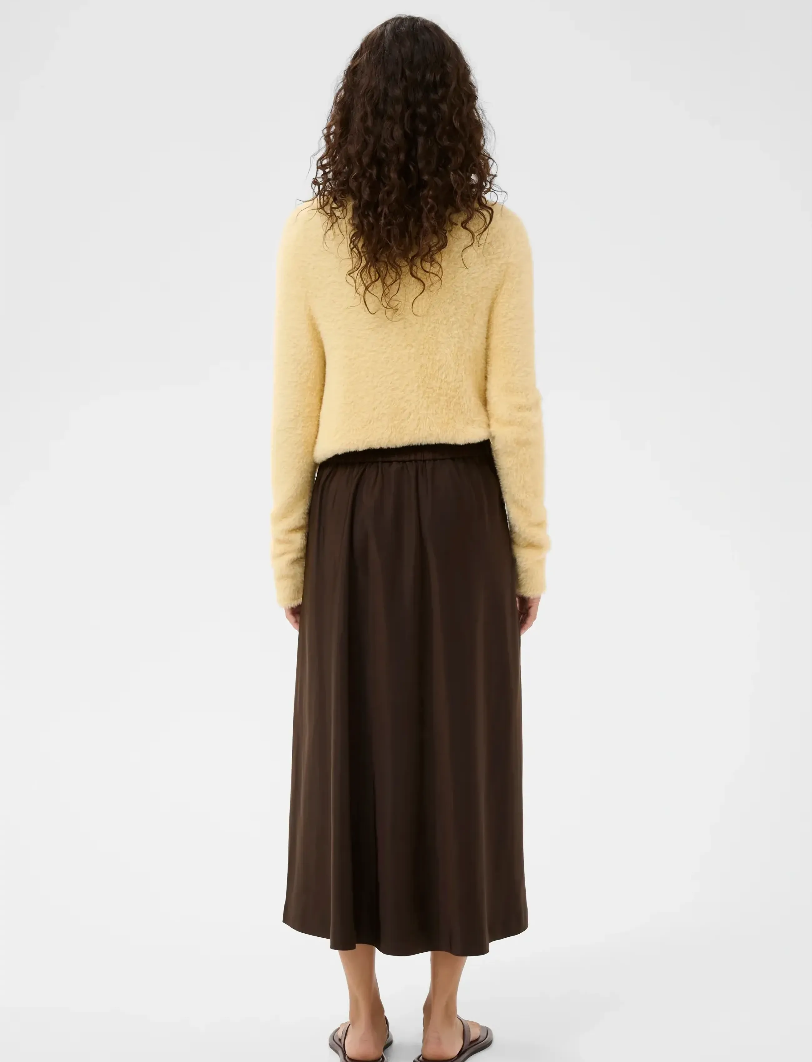 InWear - ZilkyIW Skirt - satinnederdele - coffee bean - 4