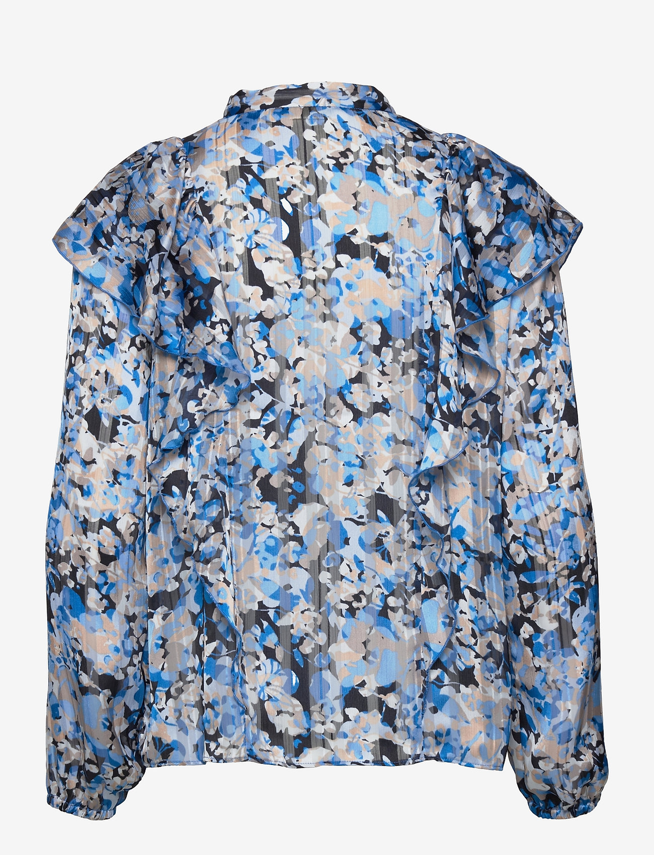 InWear - IdaliaIW Blouse - blue leaves in the sky - 1