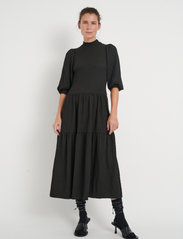 InWear - LanyaIW Dress - midiklänningar - black - 3
