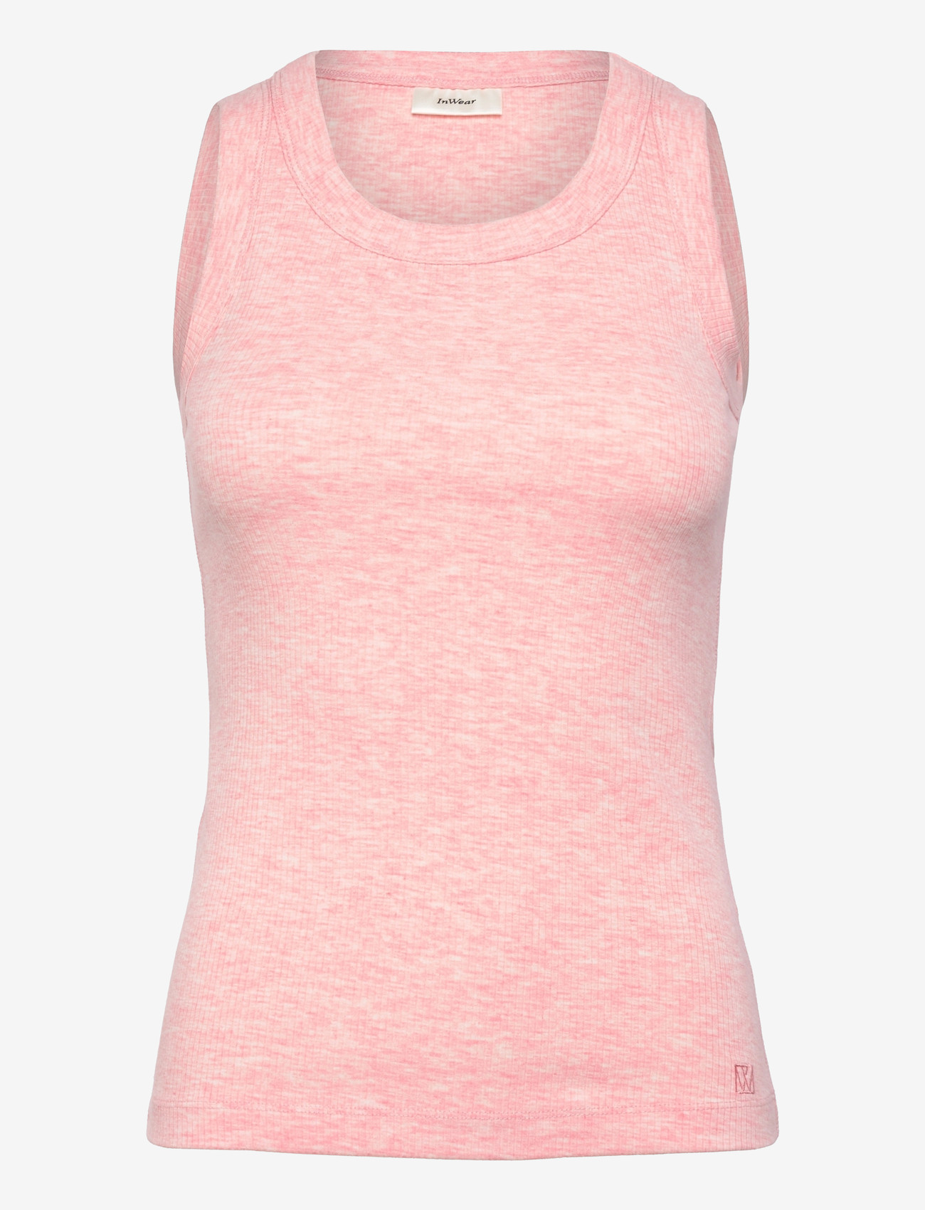 InWear - DagnaIW Melange Tank - topid ja varrukateta alussärgid - candy pink melange - 1