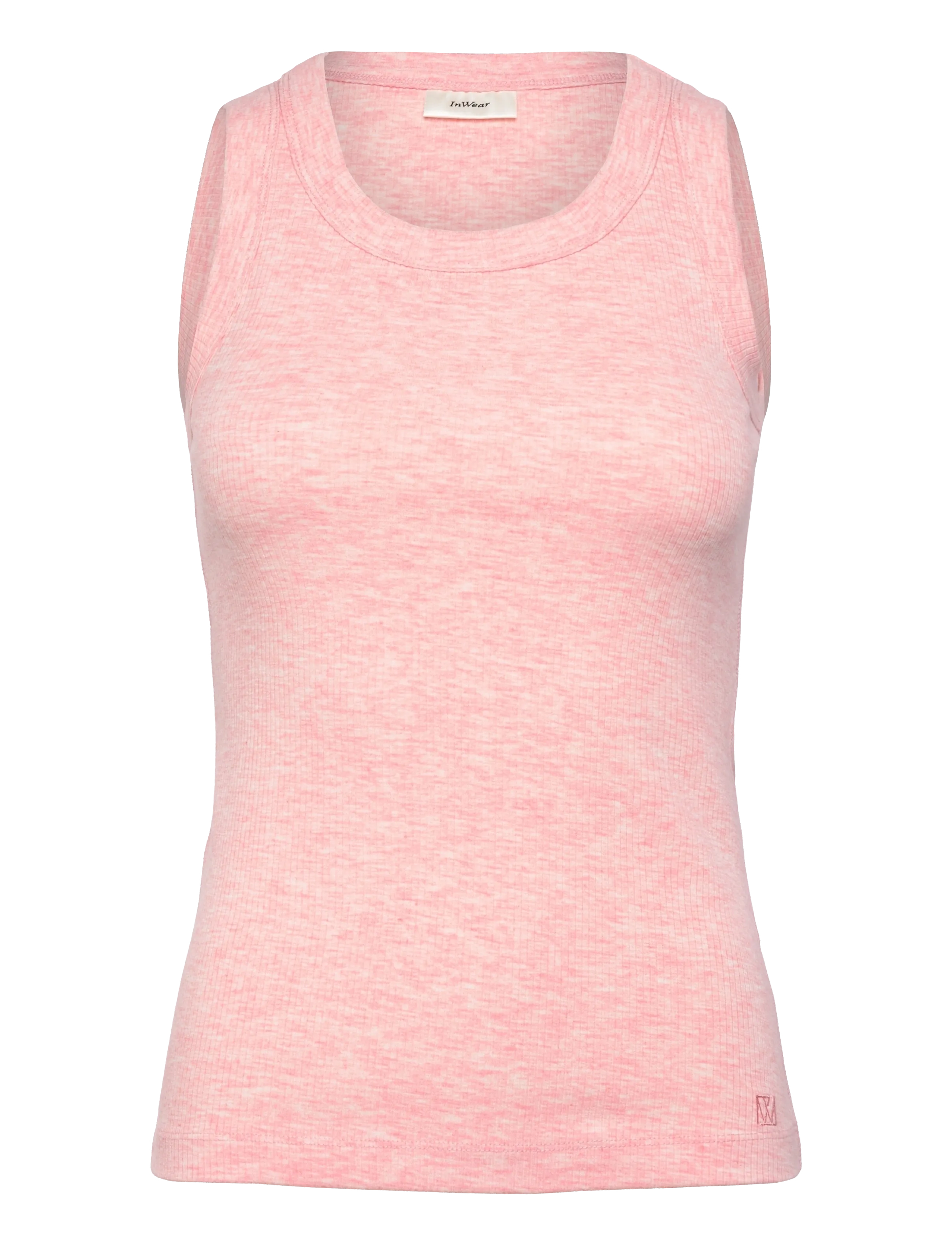 InWear DagnaIW Melange Tank - Kläder - CANDY PINK MELANGE / pink/rose