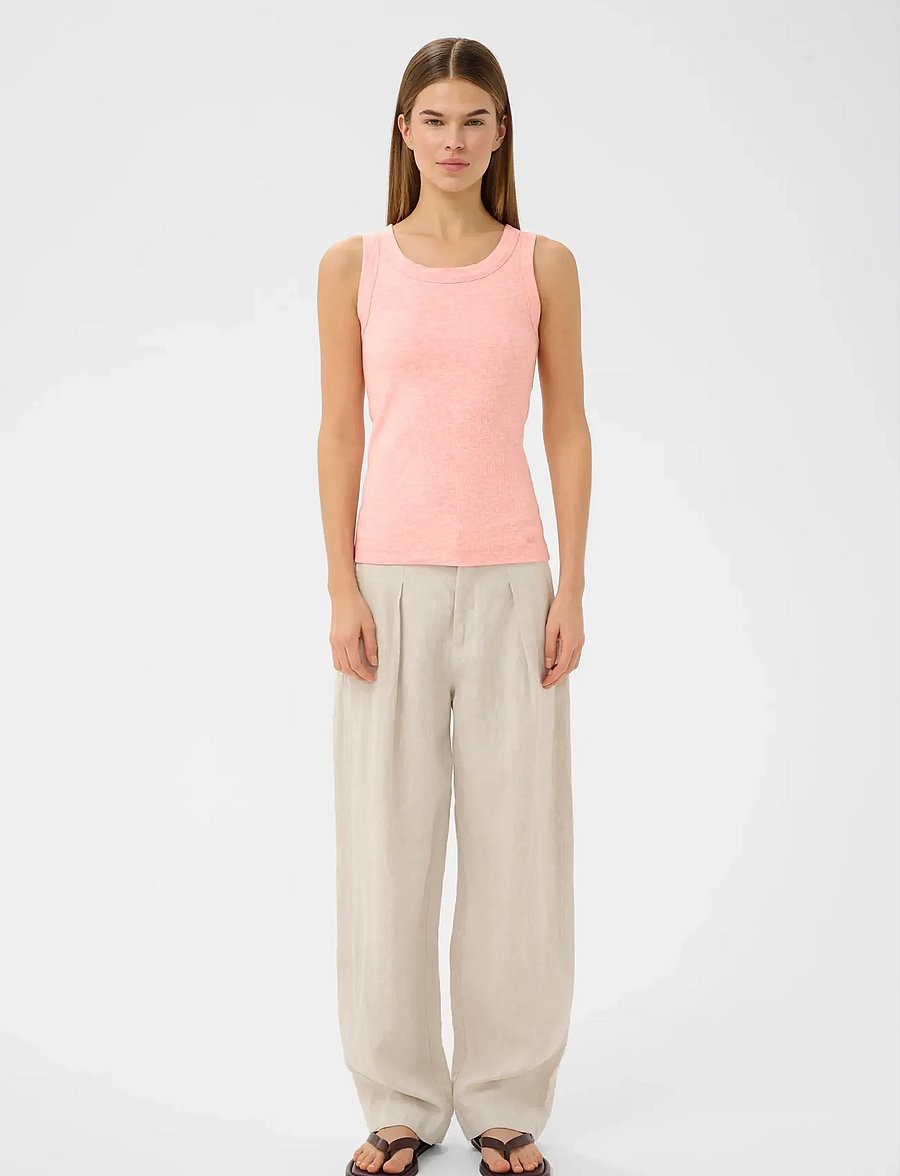 InWear - DagnaIW Melange Tank - Ärmellose tops - candy pink melange - 3
