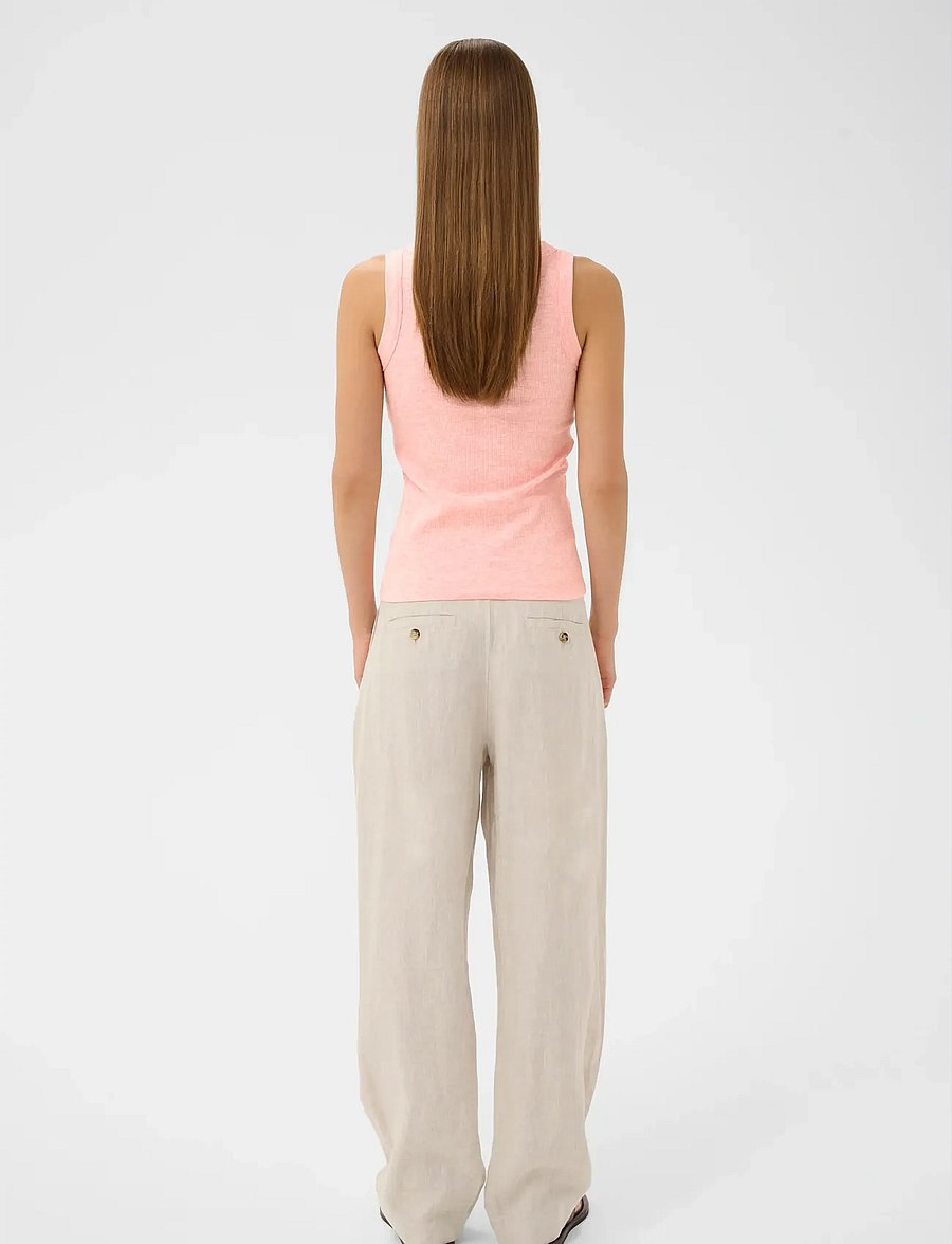 InWear - DagnaIW Melange Tank - Ärmellose tops - candy pink melange - 4