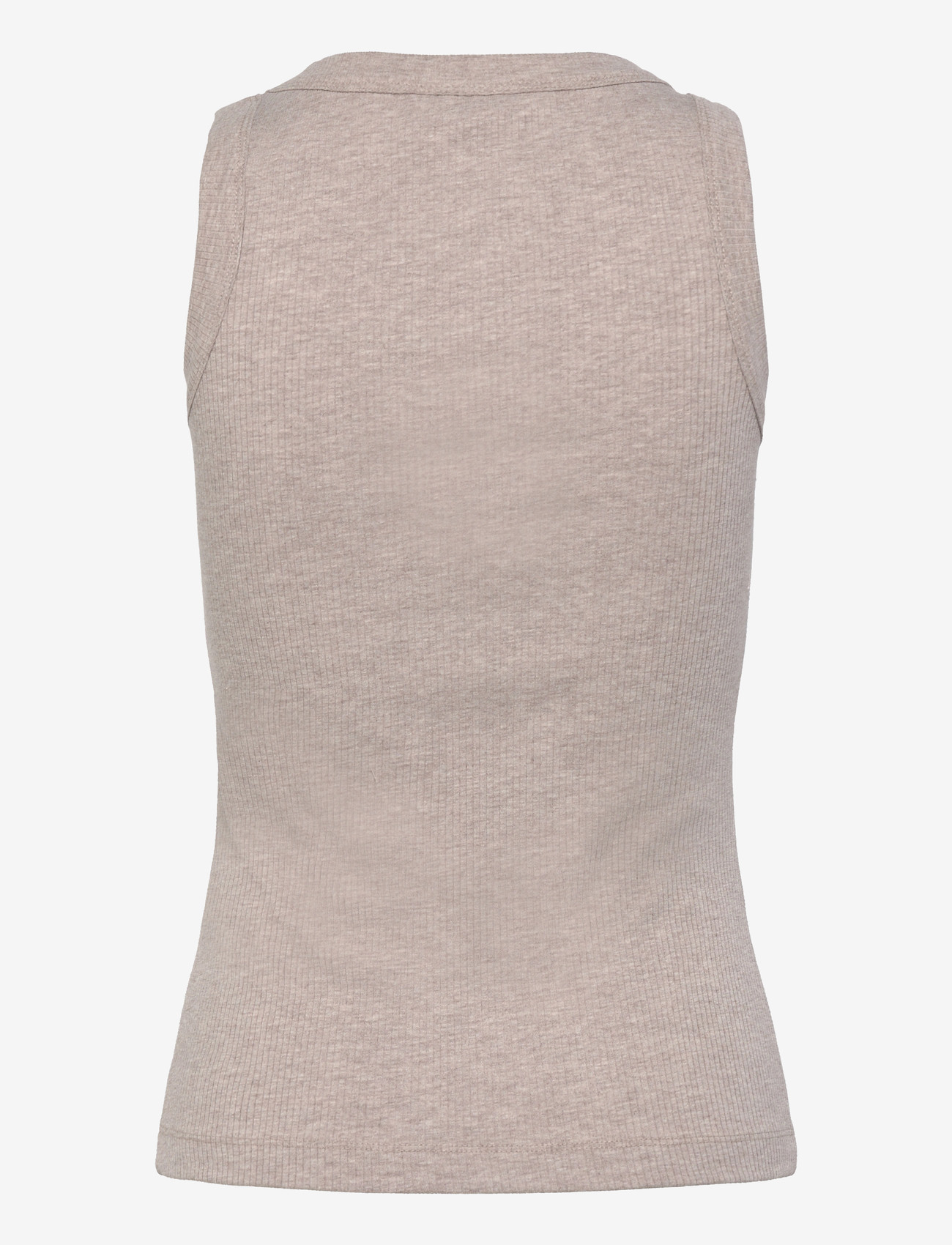 InWear - DagnaIW Melange Tank - sleeveless tops - chateau gray melange - 2