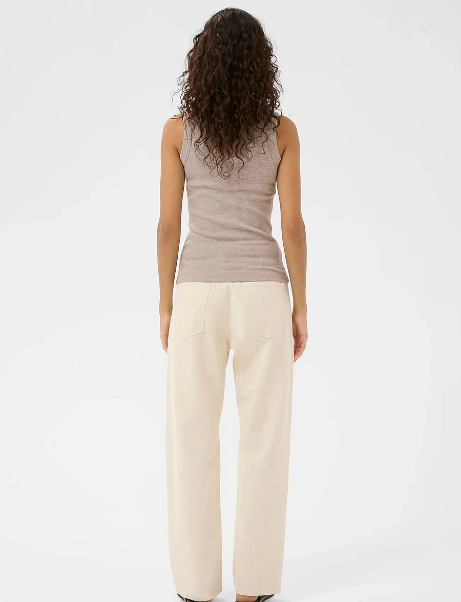InWear - DagnaIW Melange Tank - Ärmellose tops - chateau gray melange - 4