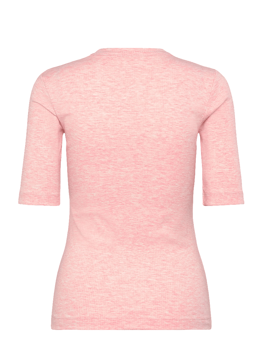 InWear - DagnaIW Melange T-Shirt - t-shirts - candy pink melange - 2