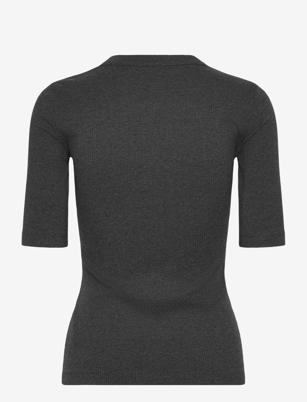 InWear - DagnaIW Melange T-Shirt - t-shirts - dark grey melange - 2