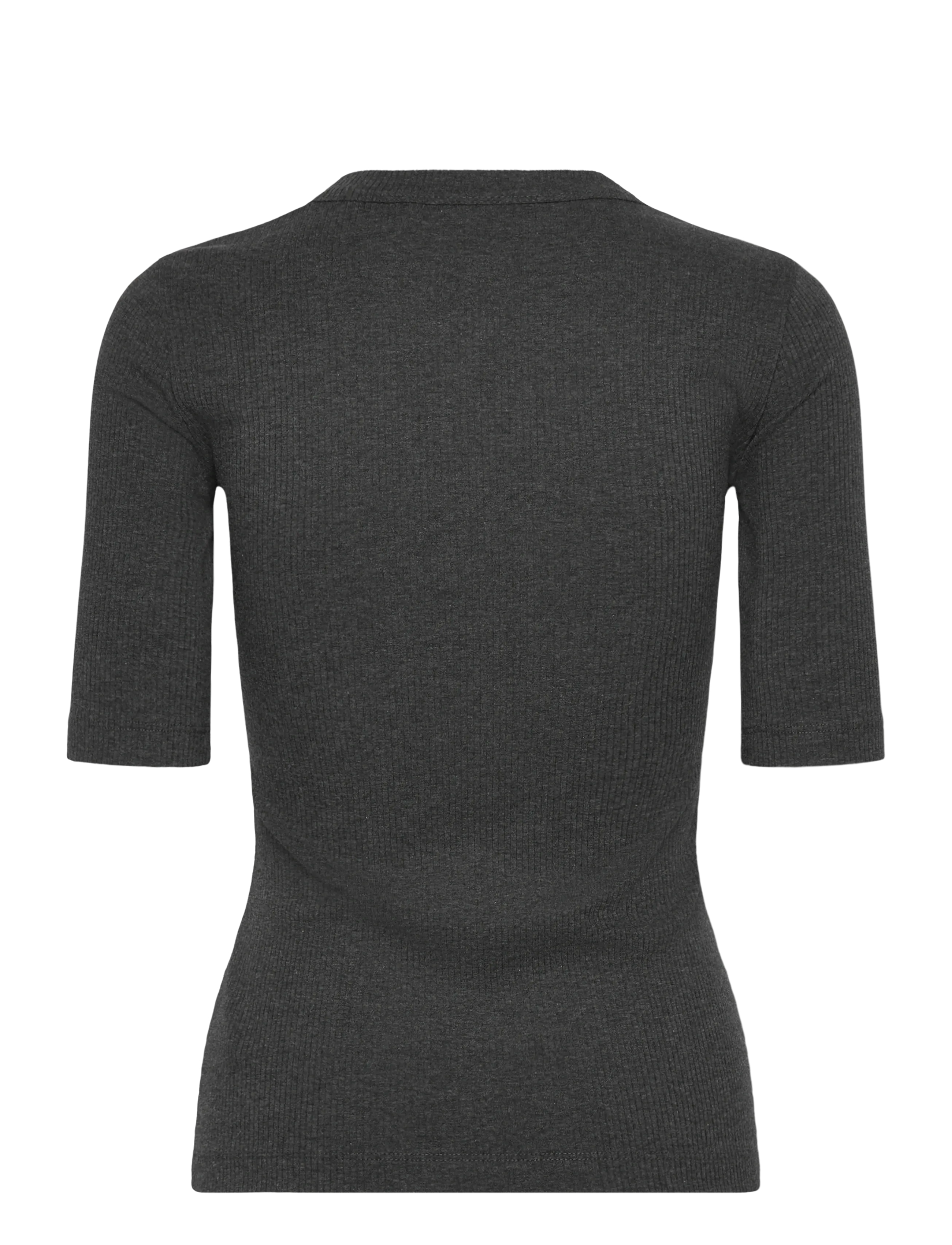 InWear - DagnaIW Melange T-Shirt - t-shirts - dark grey melange - 2