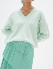 InWear - FosterIW V-neck - pullover - dusty mint melange - 1