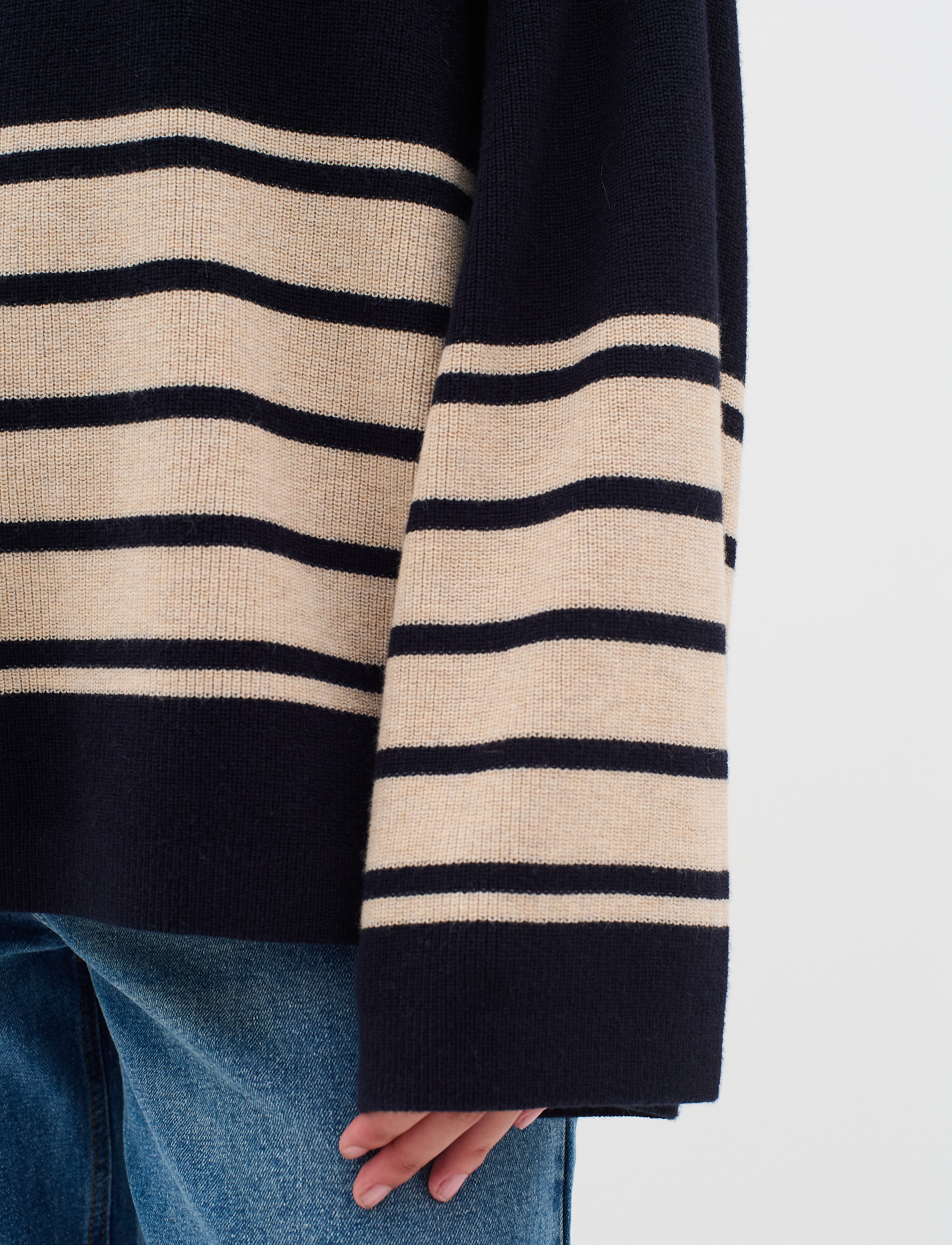 InWear - GittelIW Pullover - coltruien - marine blue/haze melange - 3