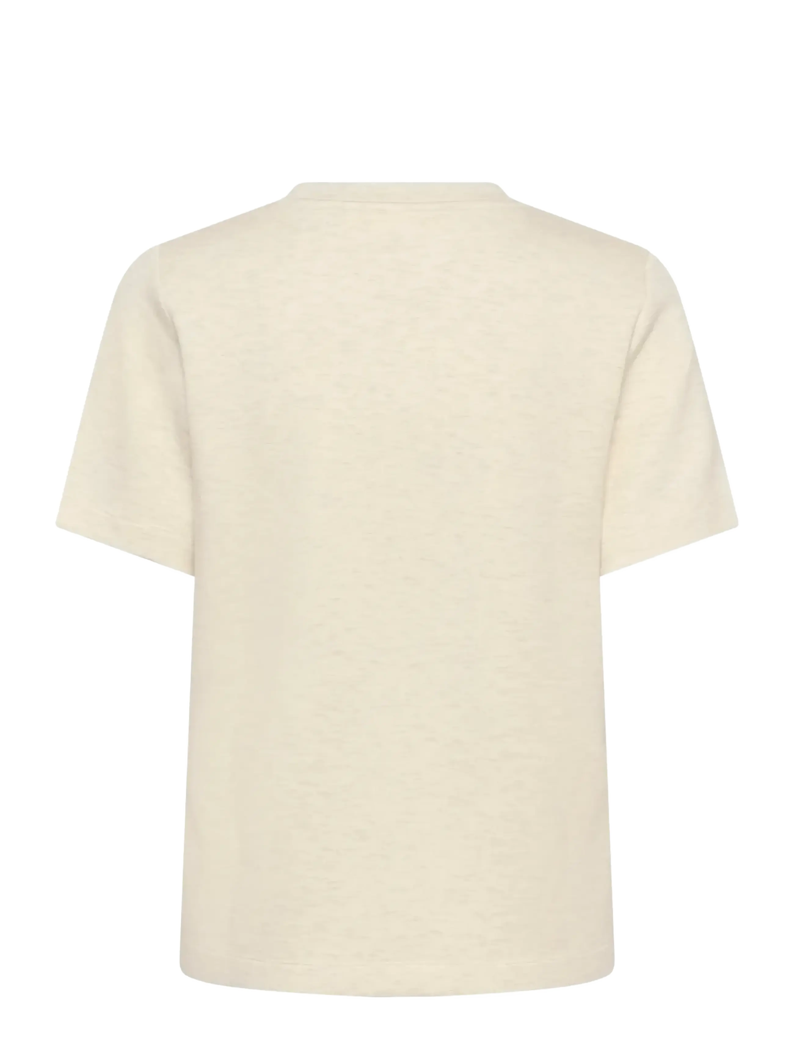 InWear - VincentIW Melange Karmen T-Shirt - t-shirts - ecru - 2