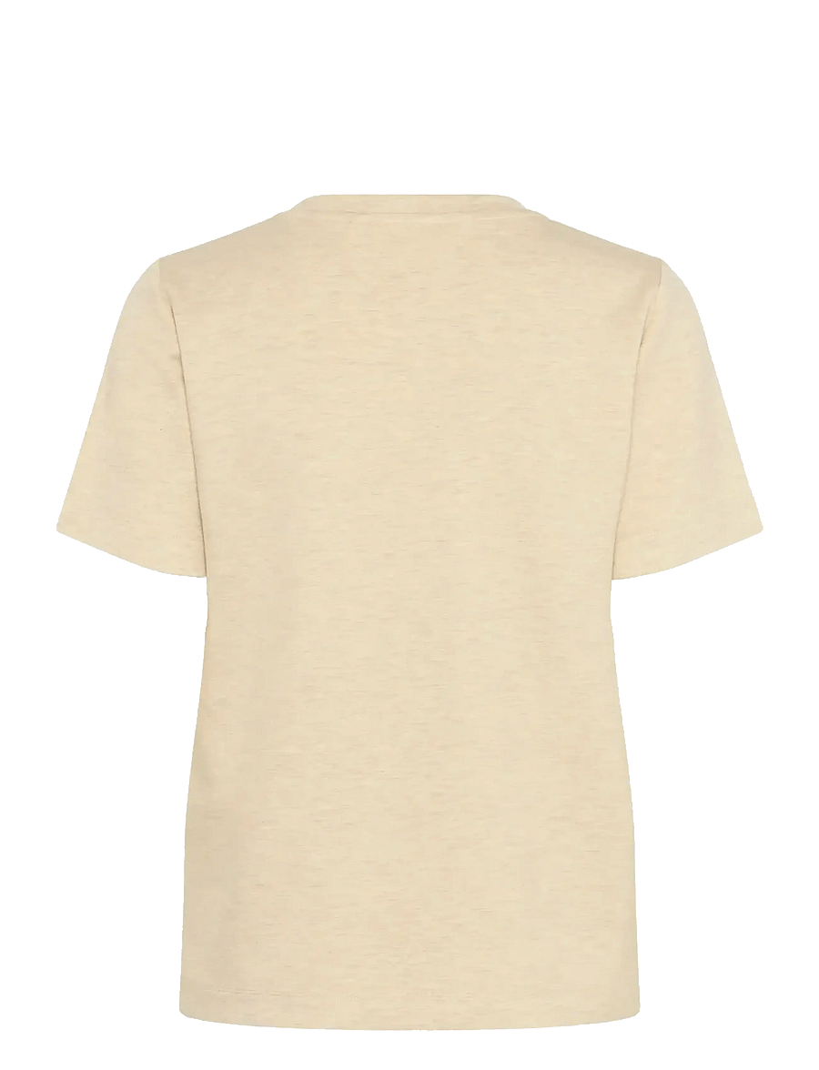 InWear - VincentIW Melange Karmen T-Shirt - t-shirts - haze melange - 2