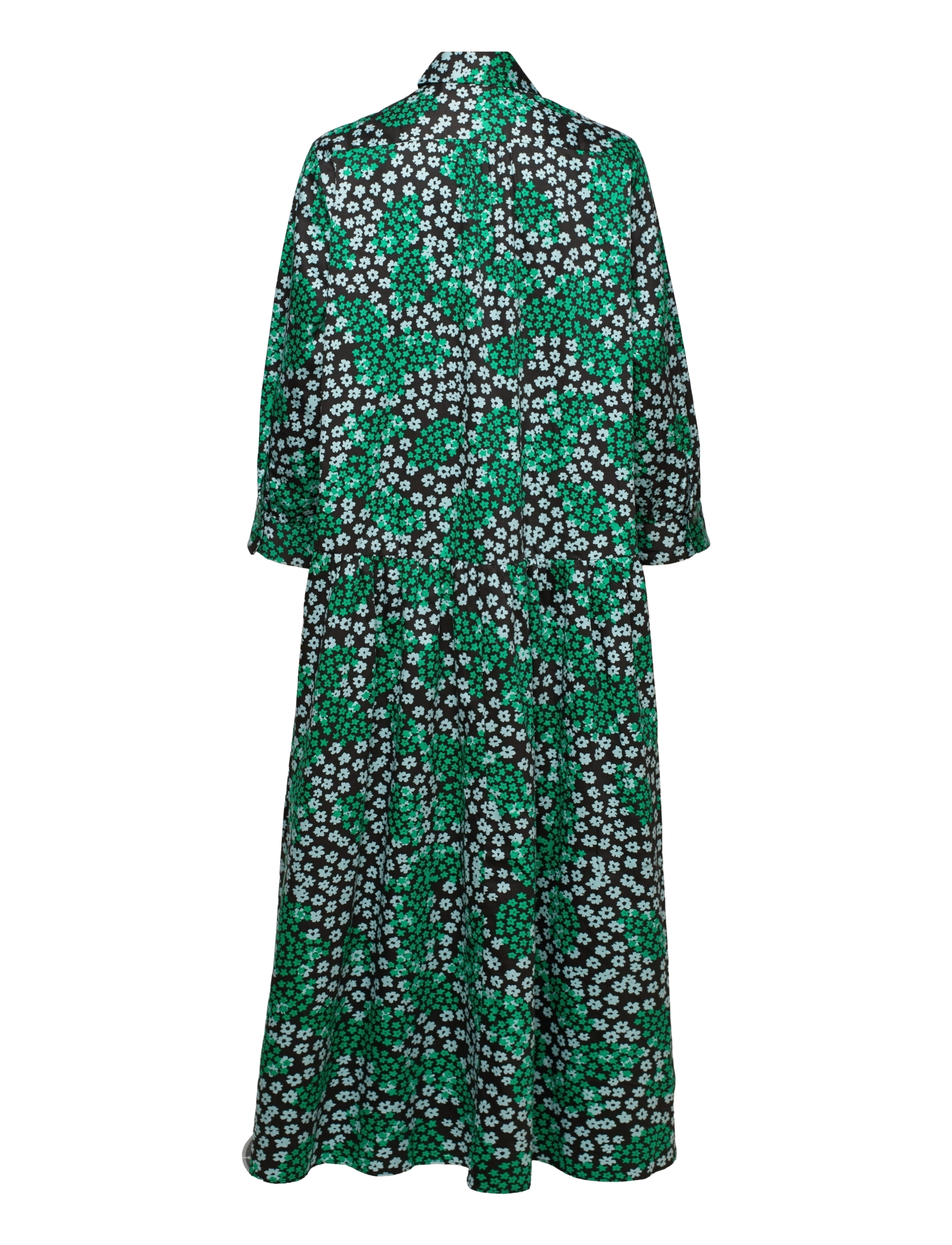 InWear - MaxIW Dress - green patches flowers - 1