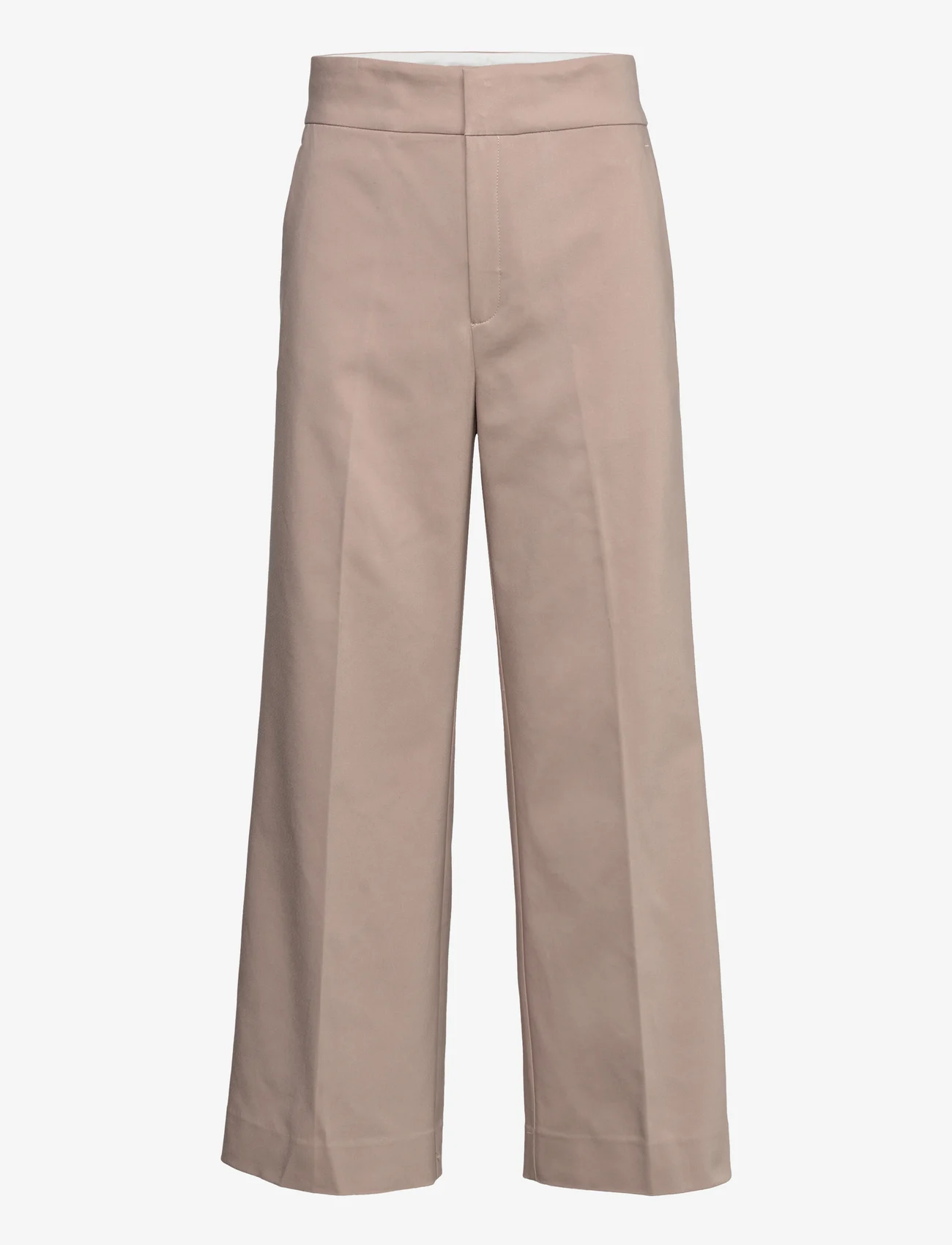 InWear - ZellaIW Wide Pant Culotte - wide leg trousers - mocha grey - 0