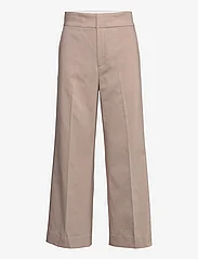 InWear - ZellaIW Wide Pant Culotte - bukser med brede ben - mocha grey - 0
