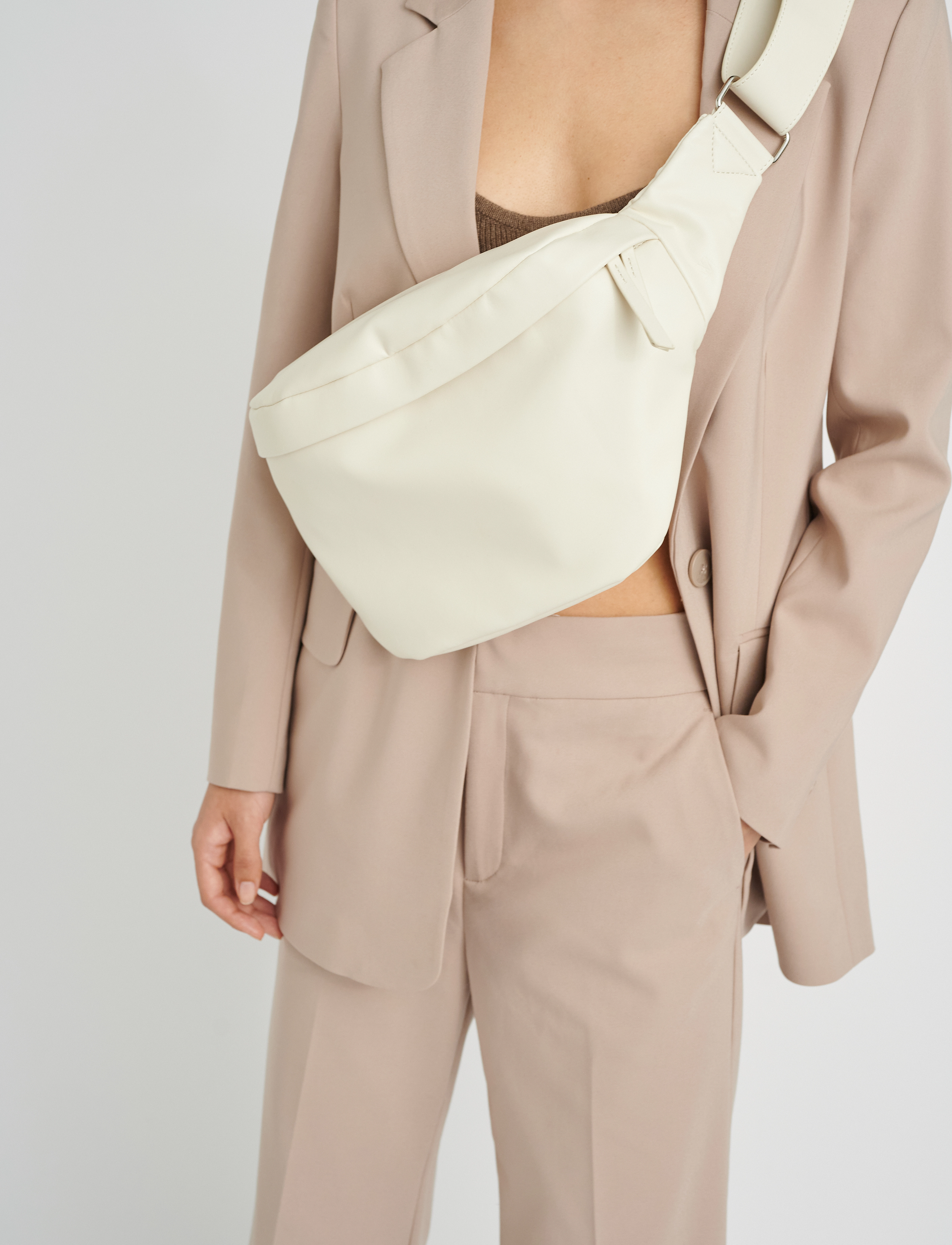 InWear - ZellaIW Wide Pant Culotte - mocha grey - 5