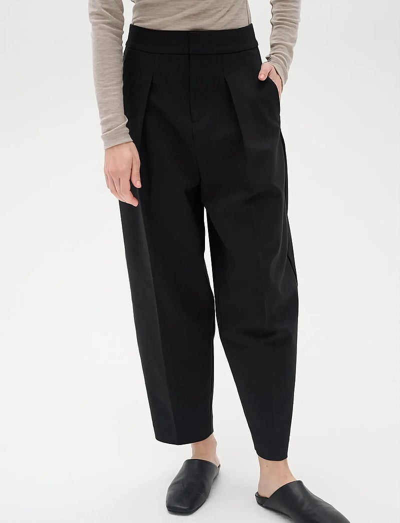 InWear - ZellaIW Barrel Pant - chinos - black - 1