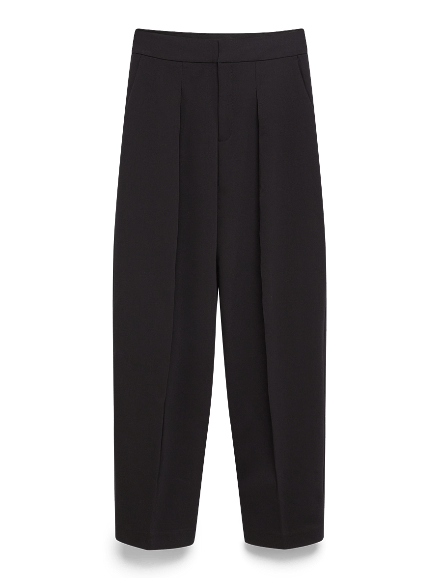 InWear - ZellaIW Barrel Pant - barrelbyxor - black - 2