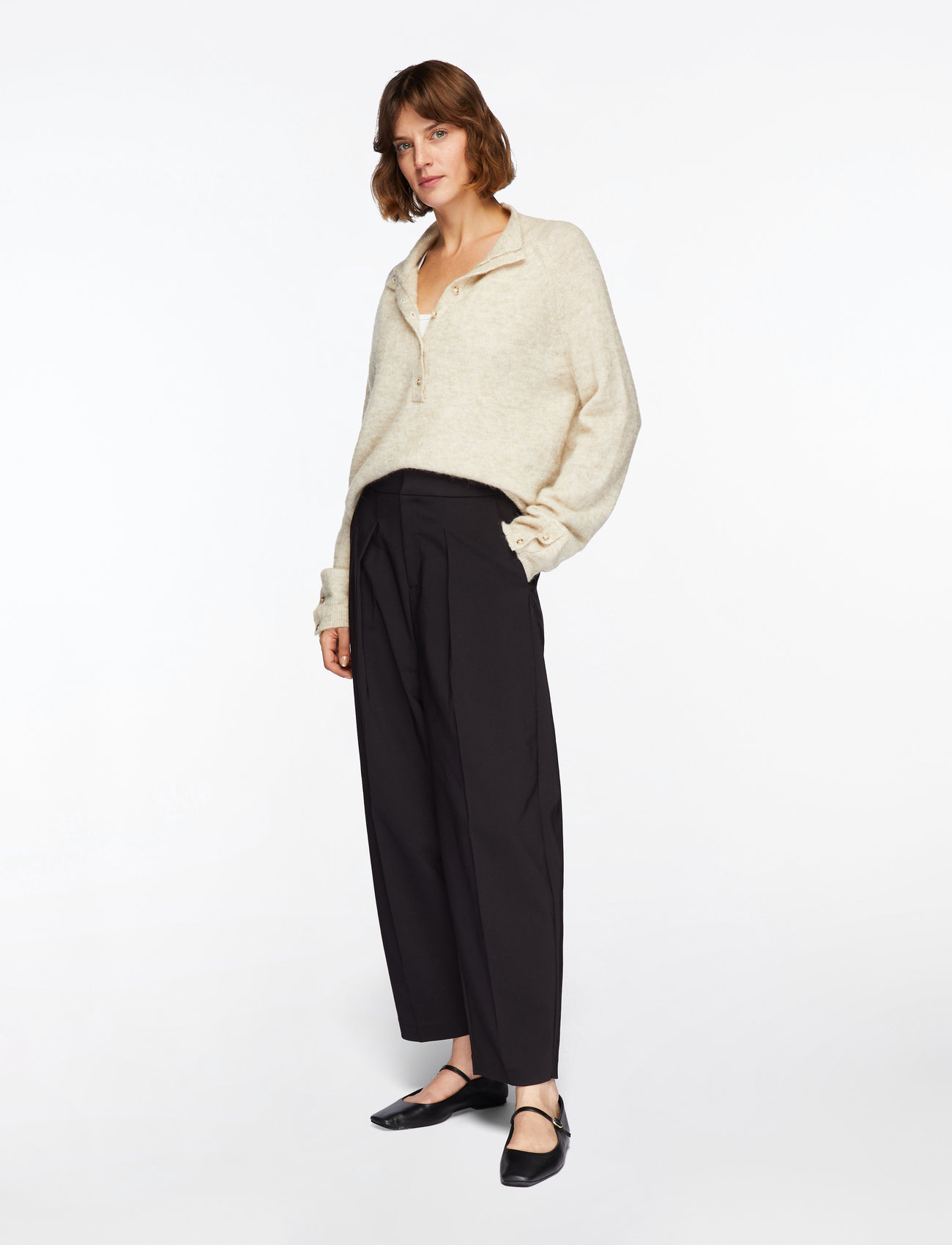 InWear - ZellaIW Barrel Pant - chinos - black - 3
