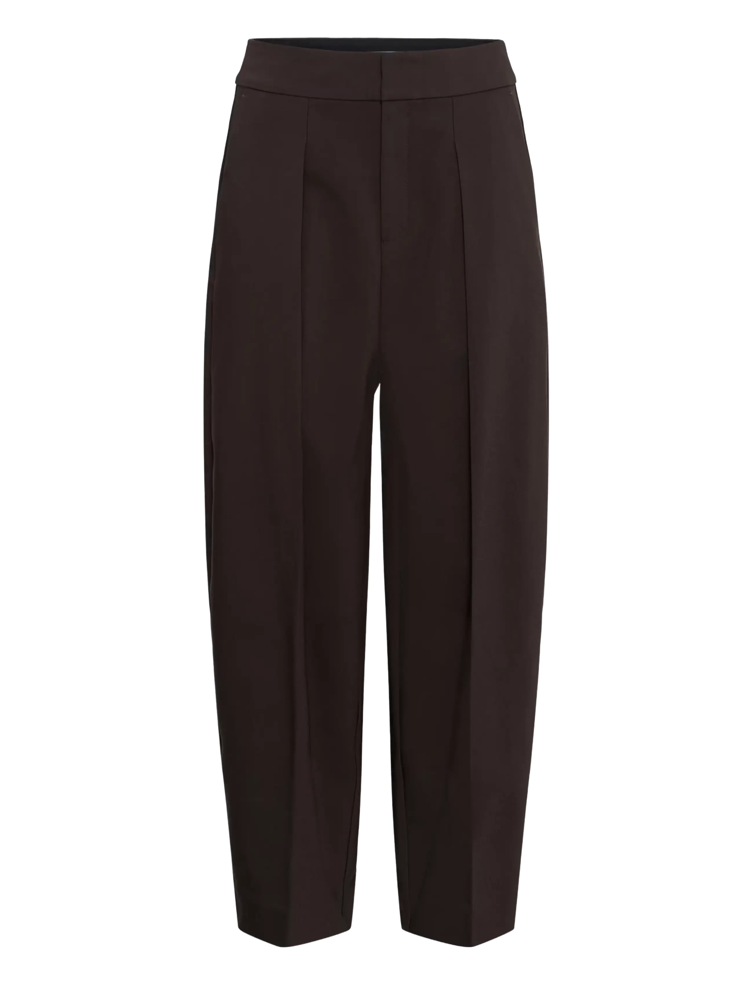 InWear - ZellaIW Barrel Pant - barrel-bukser - chocolate brown - 1