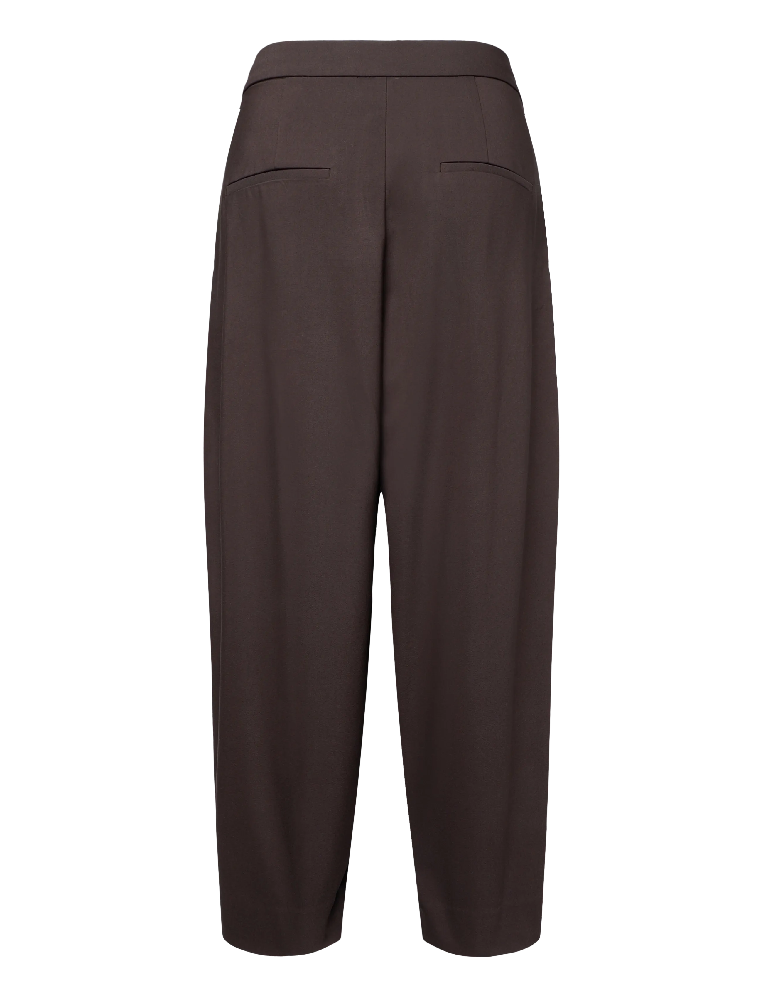 InWear - ZellaIW Barrel Pant - barrel-bukser - chocolate brown - 2