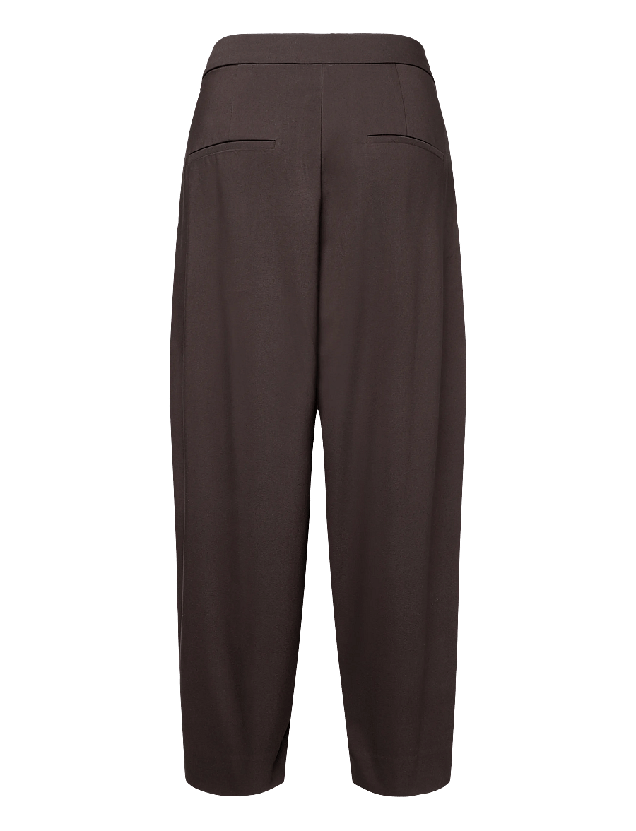 InWear - ZellaIW Barrel Pant - barrel-bukser - chocolate brown - 2