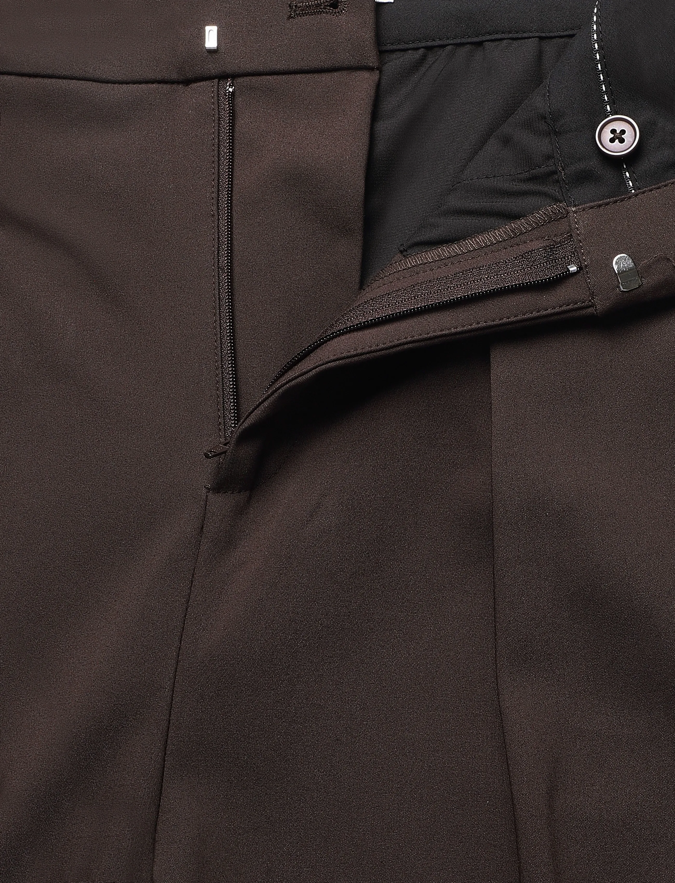InWear - ZellaIW Barrel Pant - barrel-bukser - chocolate brown - 4