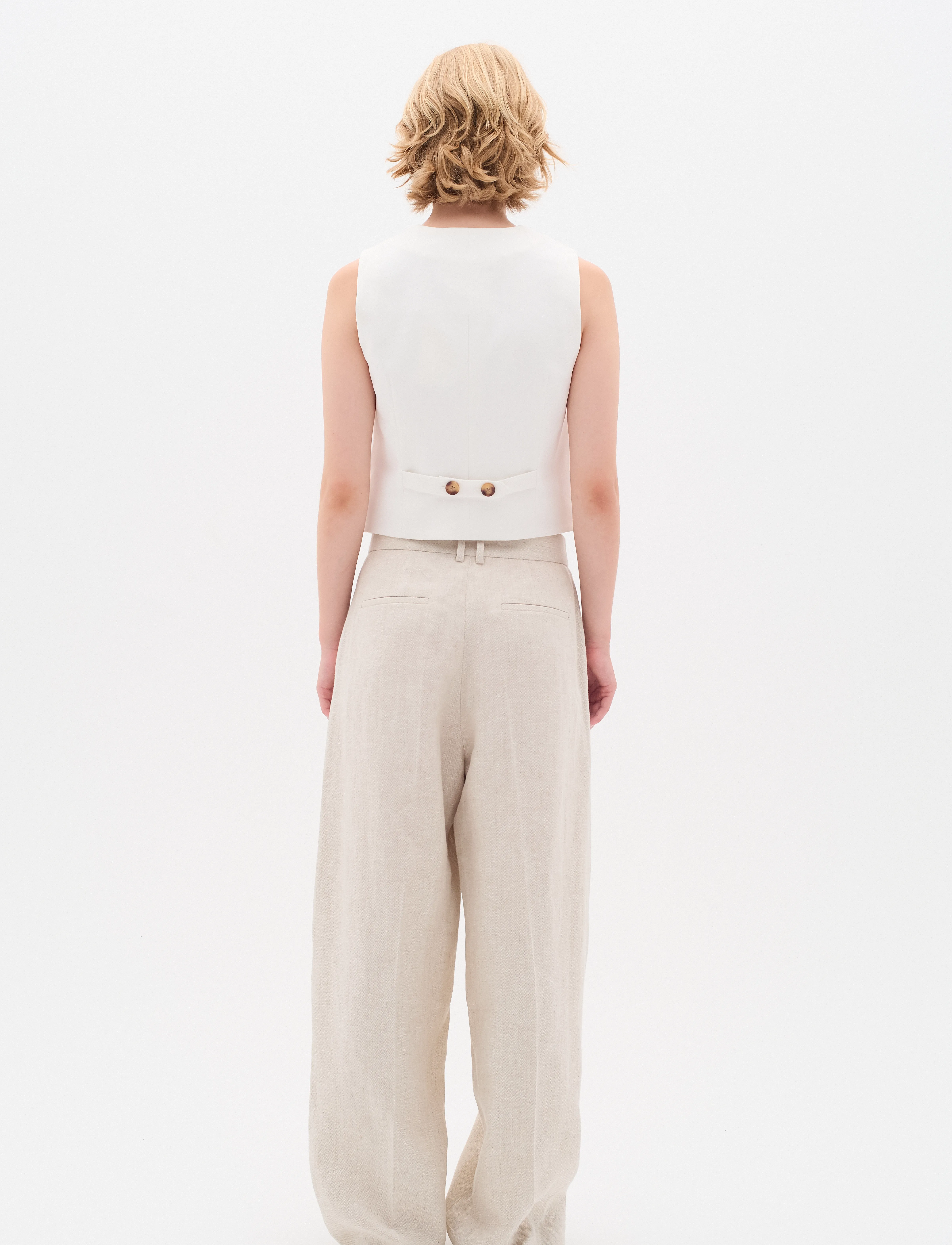 InWear - ZellaIW Waistcoat - whisper white - 4