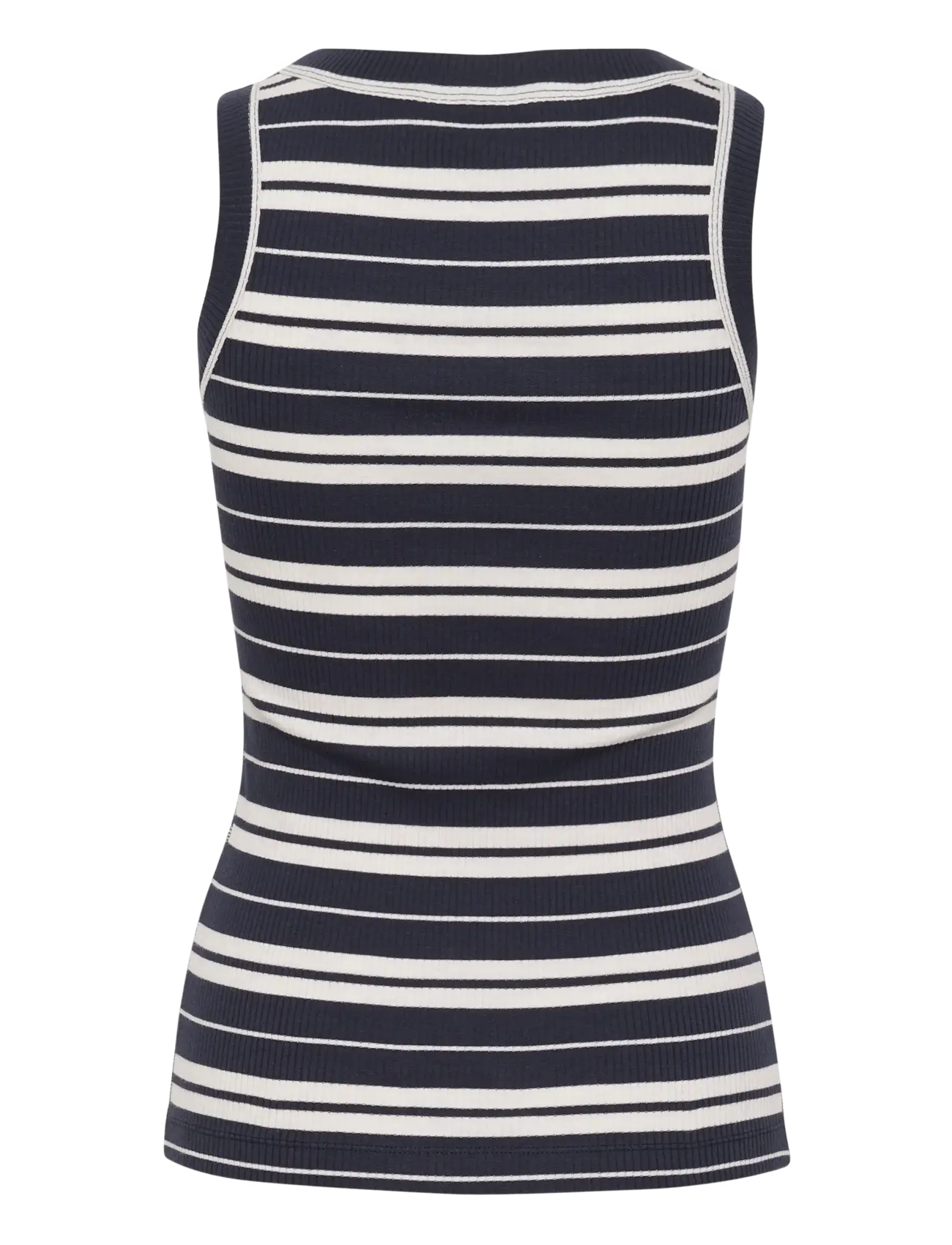 InWear - DagnaIW Striped Tank - tanktops - small/big stripe marine blue - 2