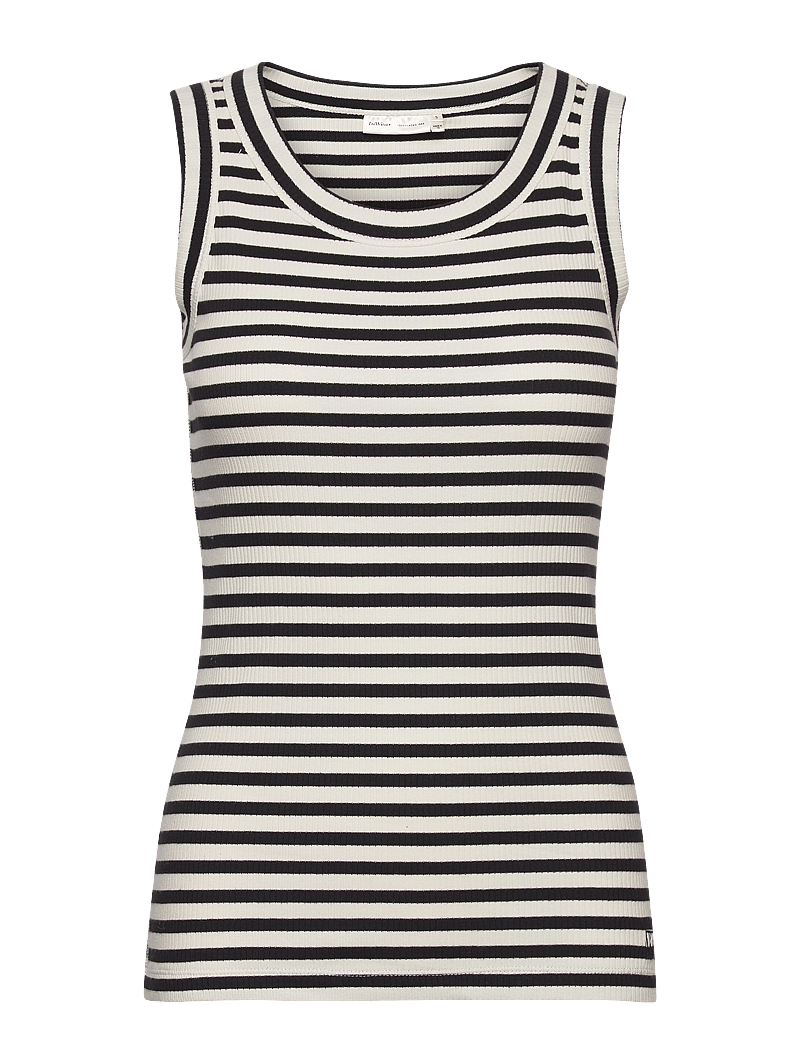 InWear - DagnaIW Striped Tank - Ärmellose tops - black / whisper white - 1